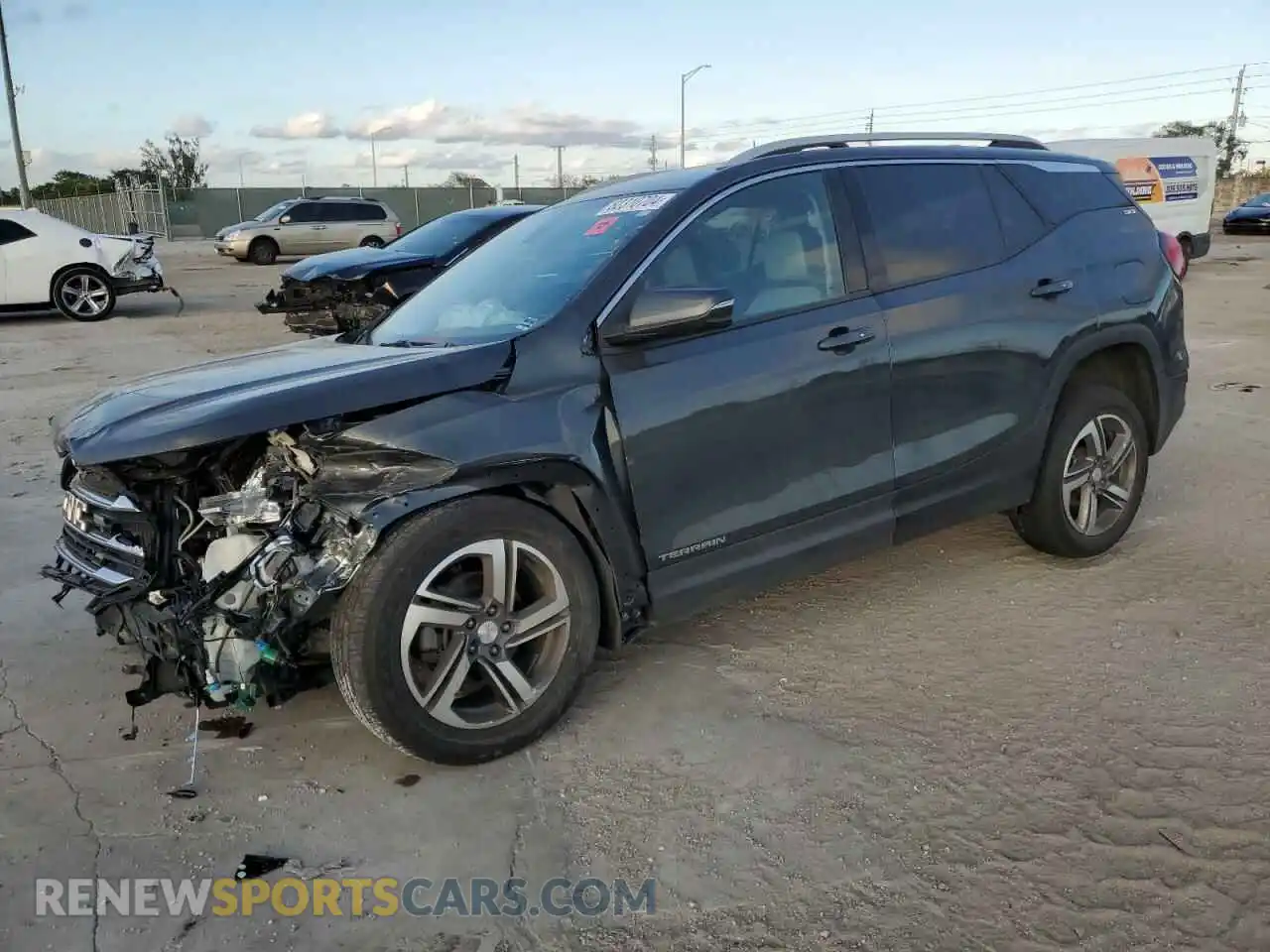 1 Photograph of a damaged car 3GKALVEV5LL204365 GMC TERRAIN 2020