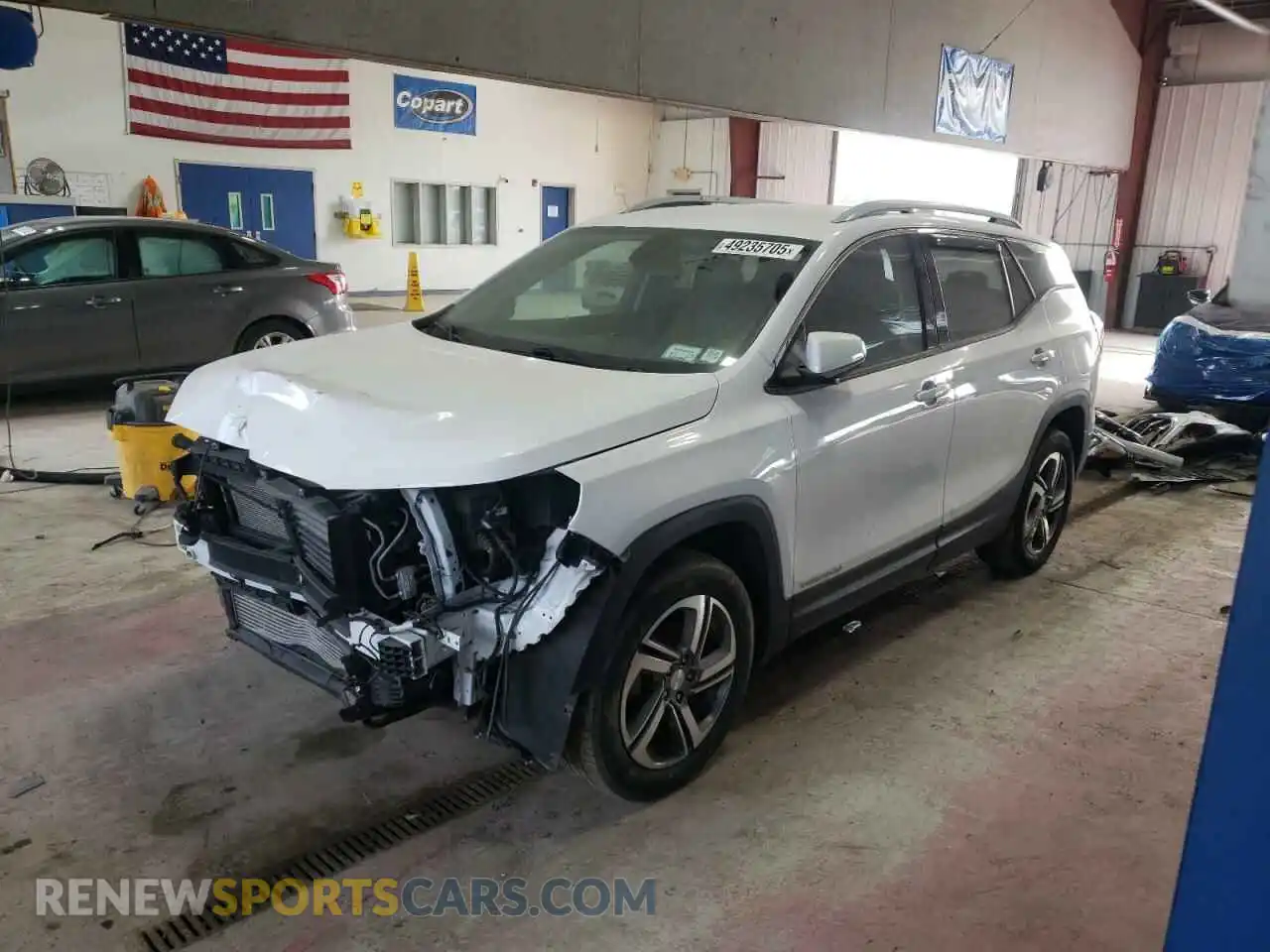 1 Photograph of a damaged car 3GKALVEV5LL240461 GMC TERRAIN 2020