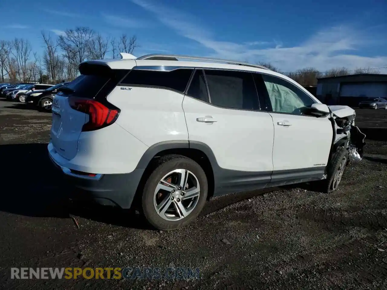 3 fotografías del automóvil dañado 3GKALVEV6LL242042 GMC TERRAIN 2020