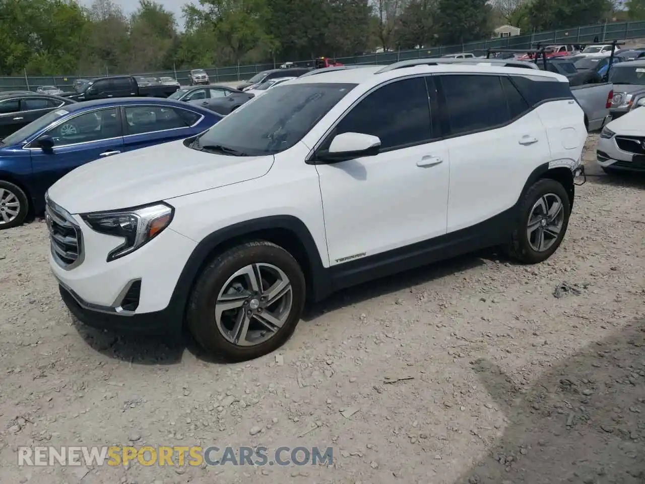 1 Photograph of a damaged car 3GKALVEV7LL114148 GMC TERRAIN 2020