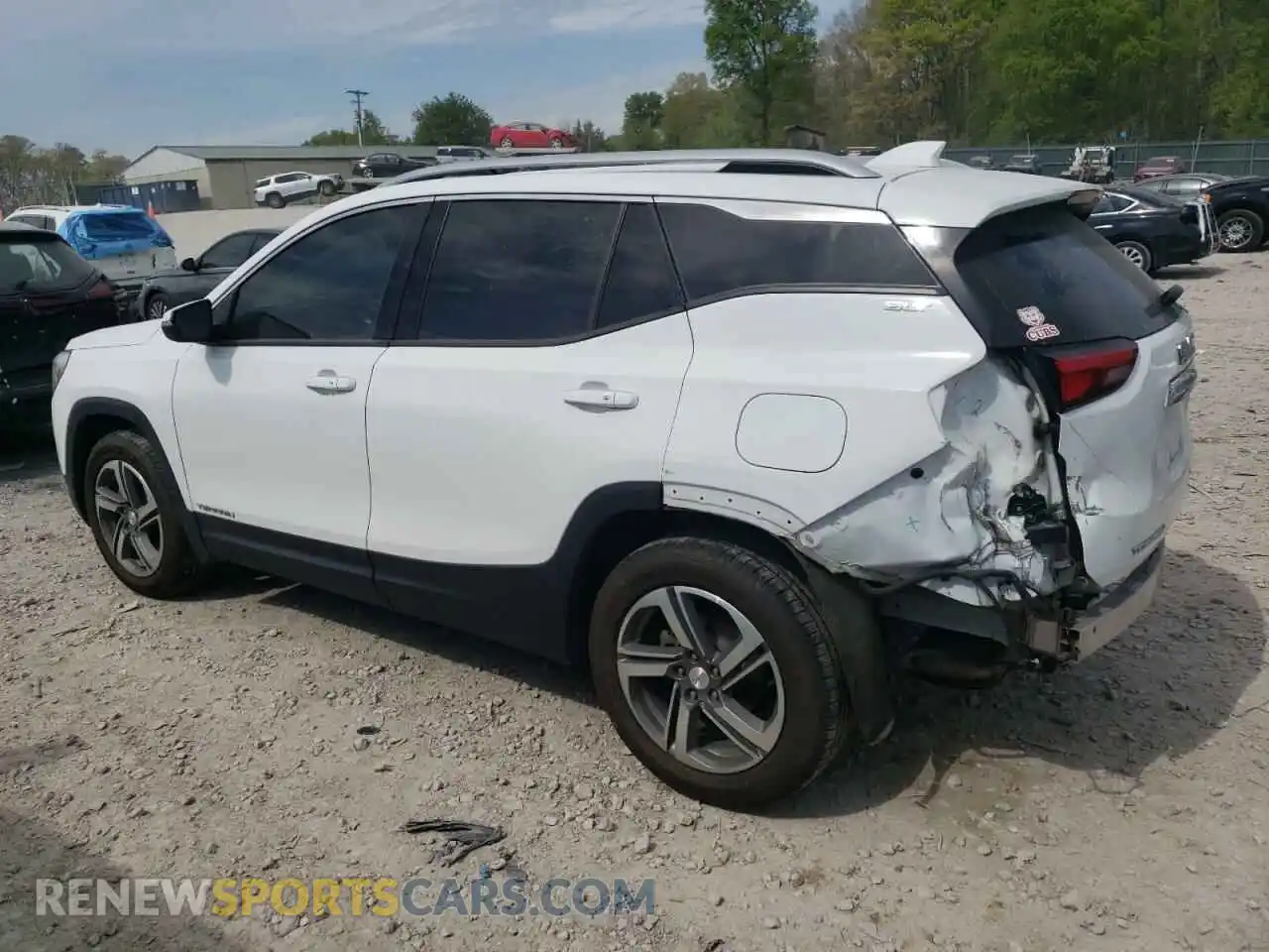 2 Photograph of a damaged car 3GKALVEV7LL114148 GMC TERRAIN 2020