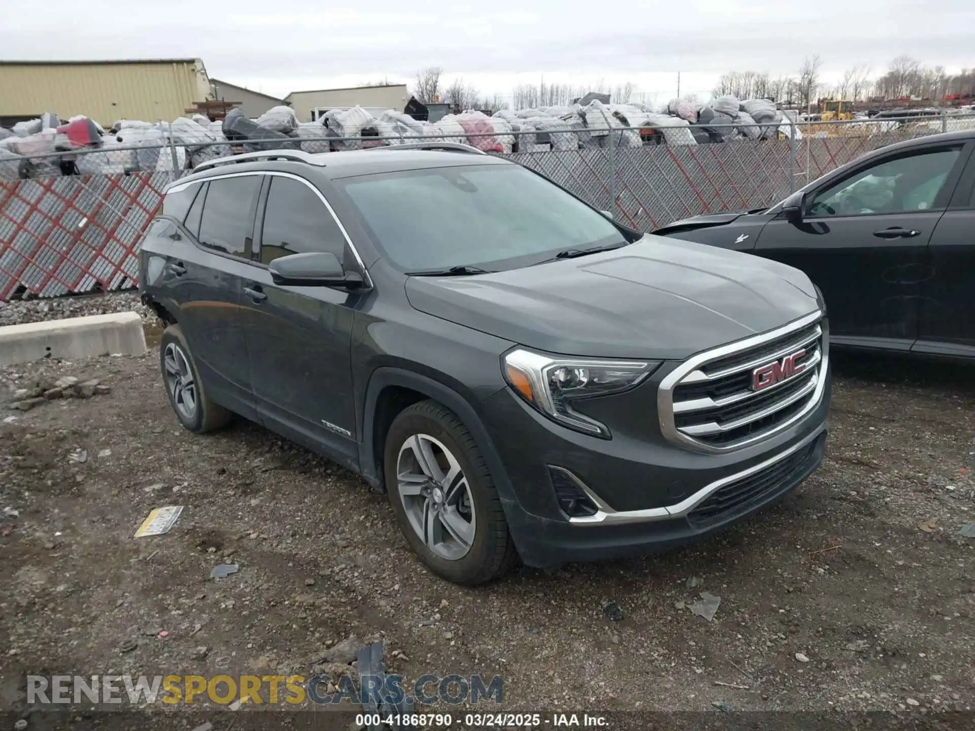 1 Photograph of a damaged car 3GKALVEVXLL172044 GMC TERRAIN 2020