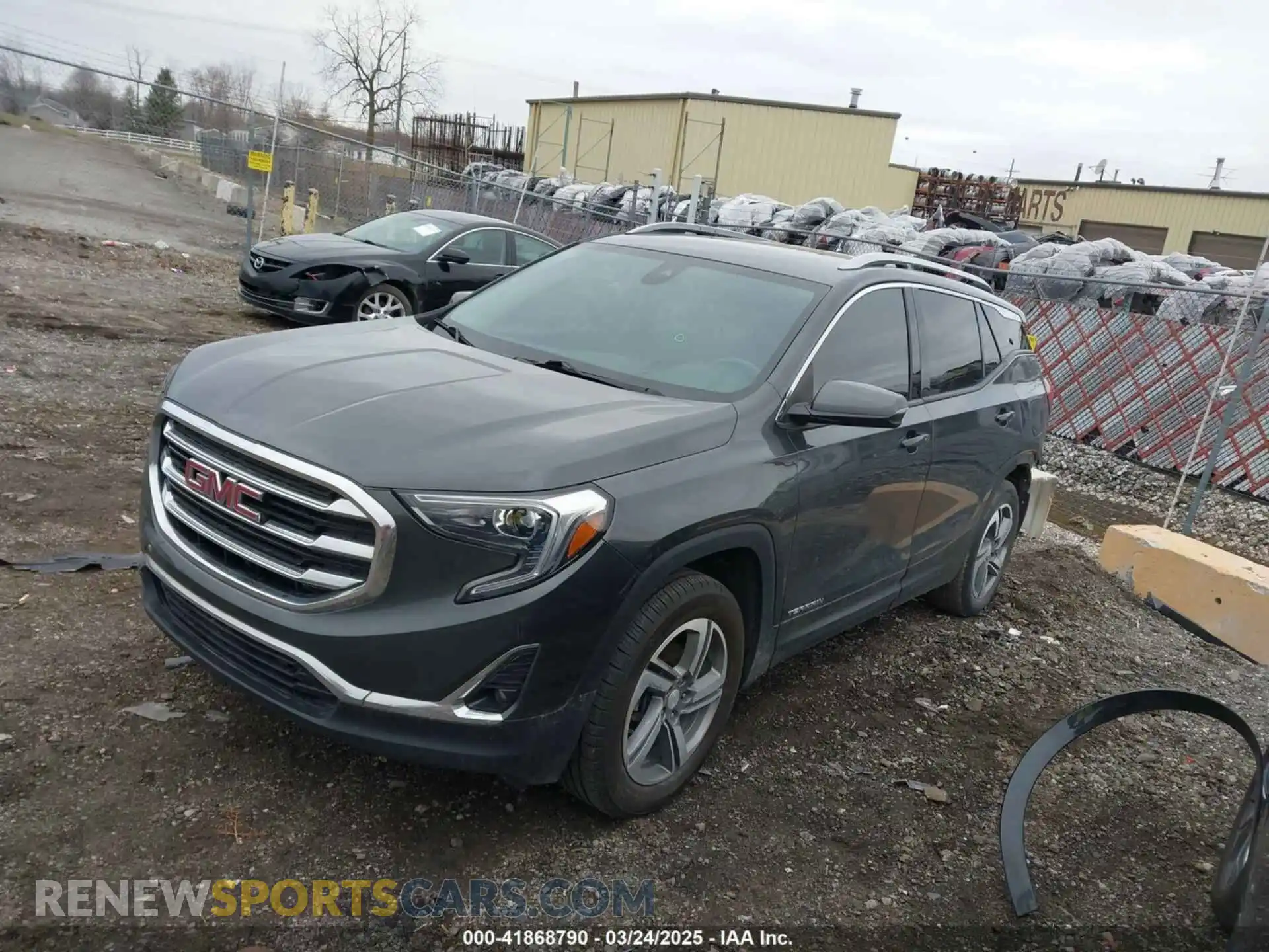 2 Photograph of a damaged car 3GKALVEVXLL172044 GMC TERRAIN 2020