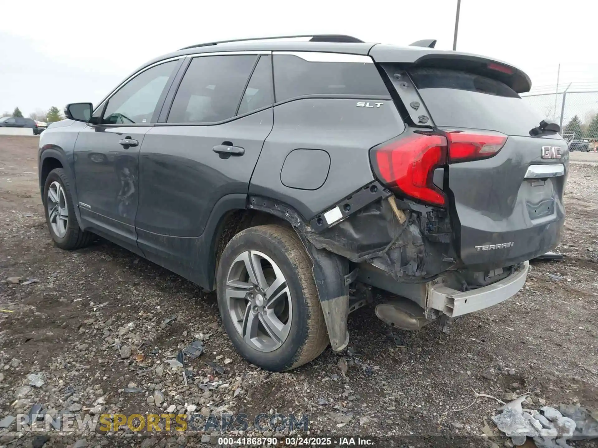 3 Photograph of a damaged car 3GKALVEVXLL172044 GMC TERRAIN 2020