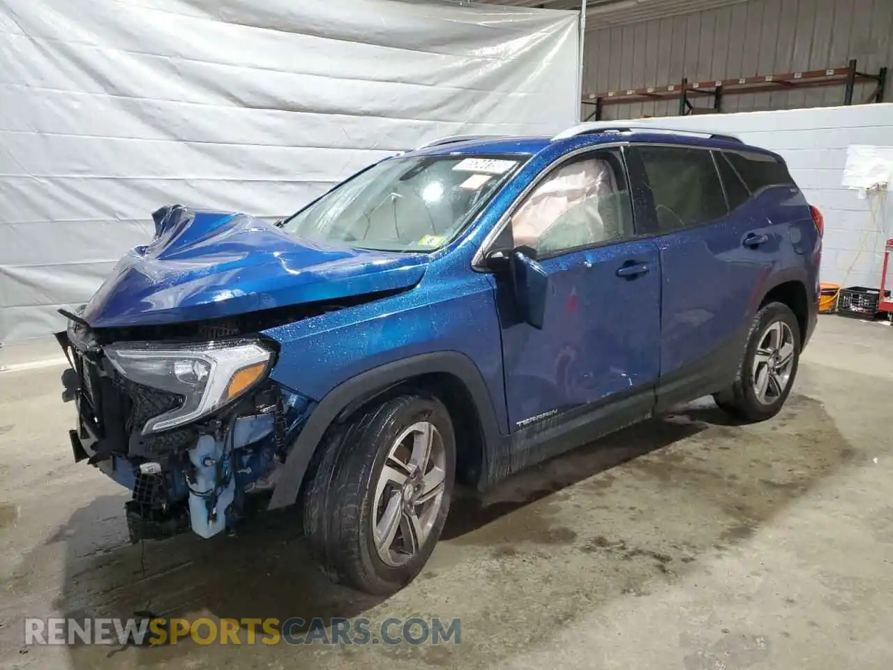 1 Photograph of a damaged car 3GKALVEVXLL241847 GMC TERRAIN 2020