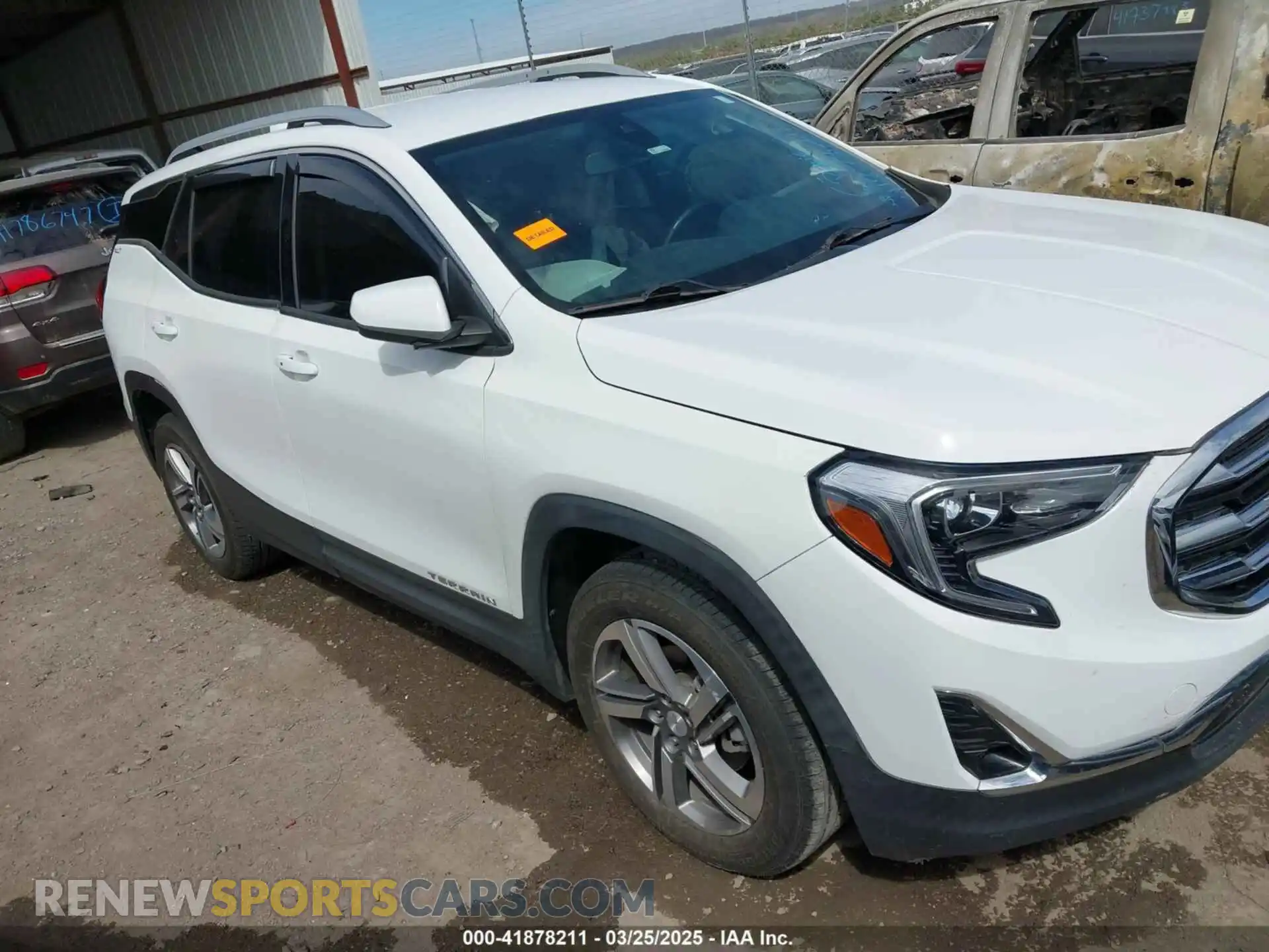 1 Photograph of a damaged car 3GKALVEVXLL277263 GMC TERRAIN 2020