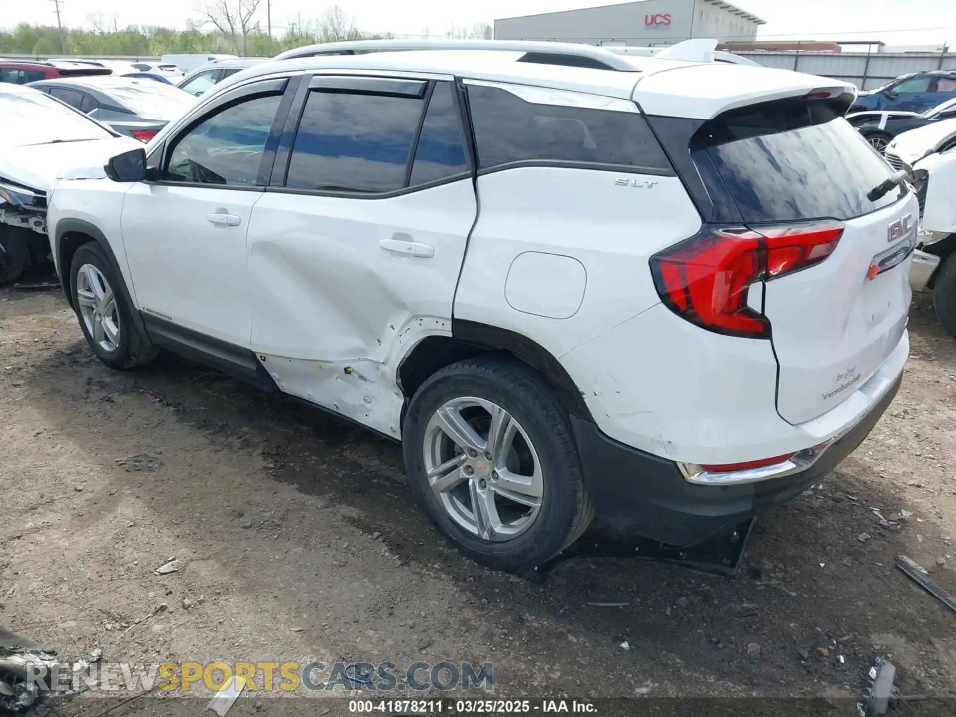 3 Photograph of a damaged car 3GKALVEVXLL277263 GMC TERRAIN 2020