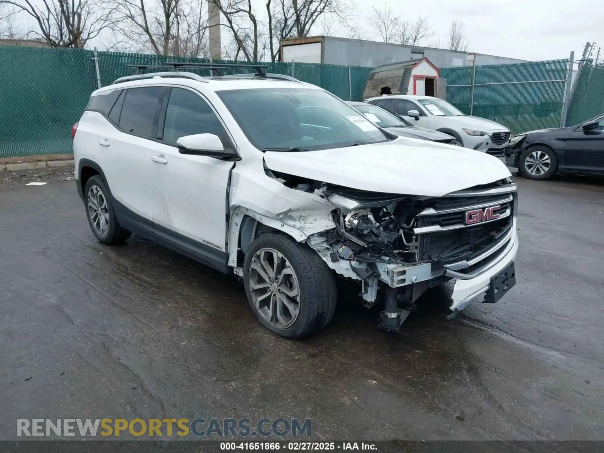 1 Photograph of a damaged car 3GKALVEX2LL131196 GMC TERRAIN 2020