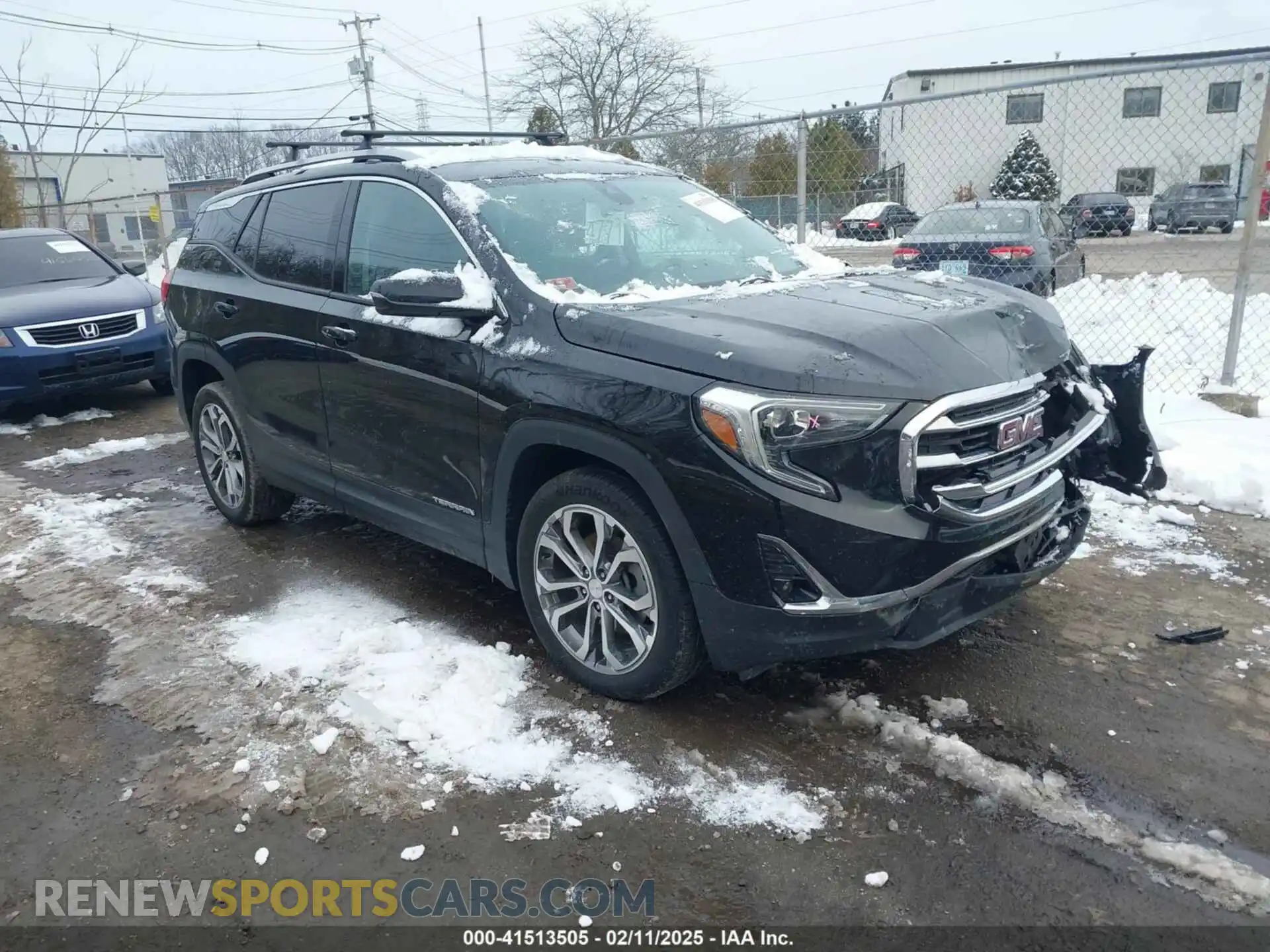 1 Photograph of a damaged car 3GKALVEXXLL217520 GMC TERRAIN 2020