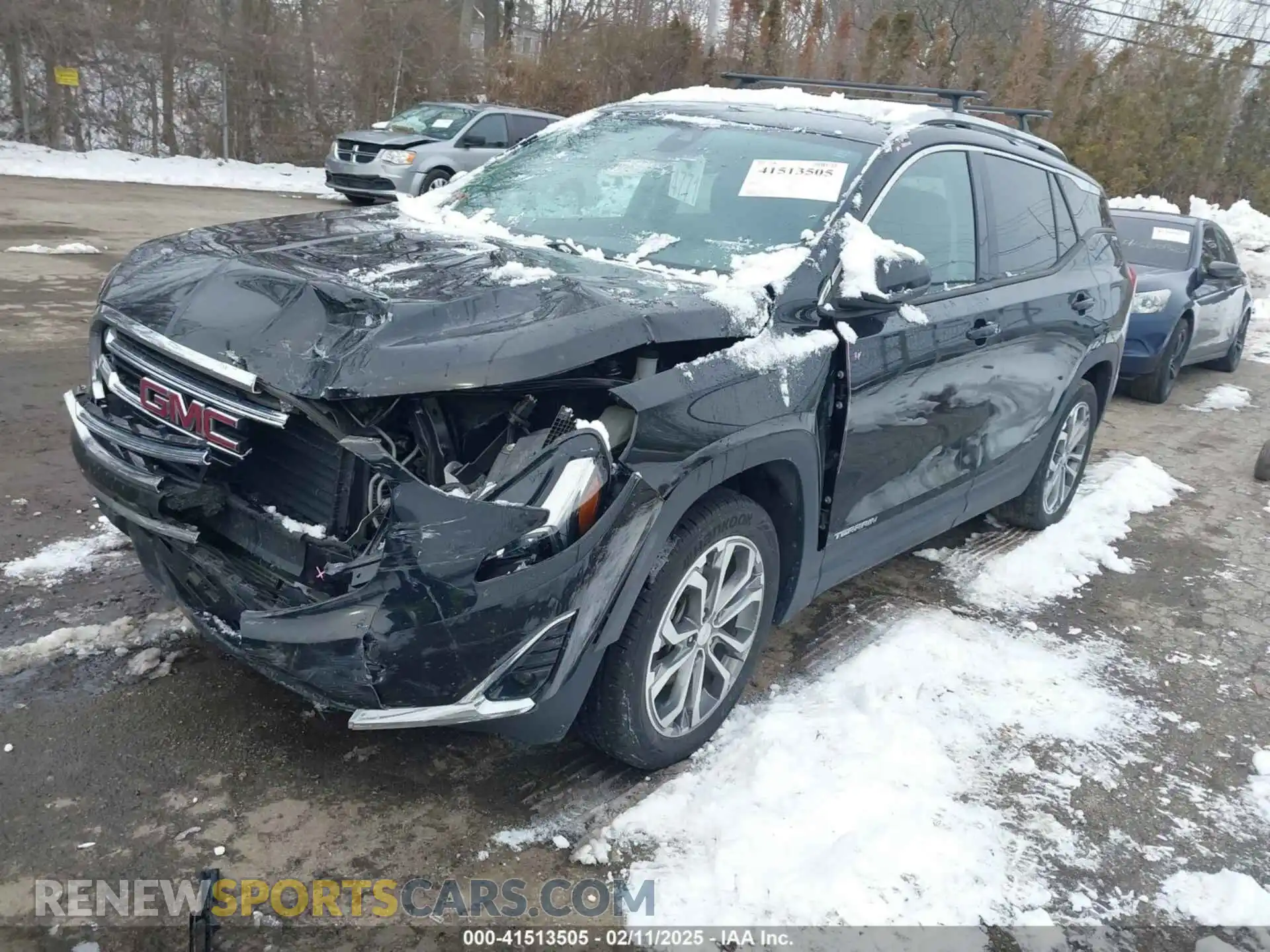2 Photograph of a damaged car 3GKALVEXXLL217520 GMC TERRAIN 2020