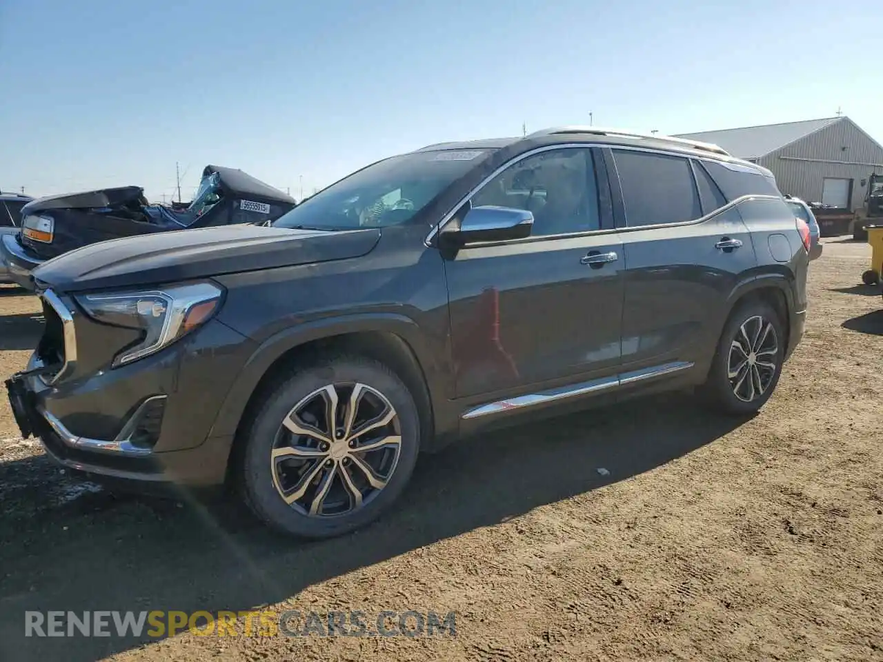 1 Photograph of a damaged car 3GKALXEX2LL161925 GMC TERRAIN 2020