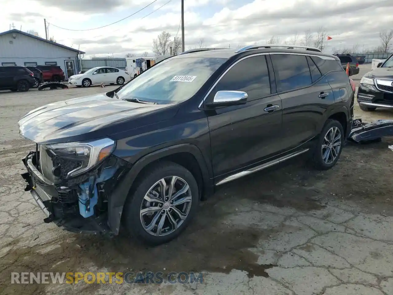 1 Photograph of a damaged car 3GKALXEX2LL346606 GMC TERRAIN 2020