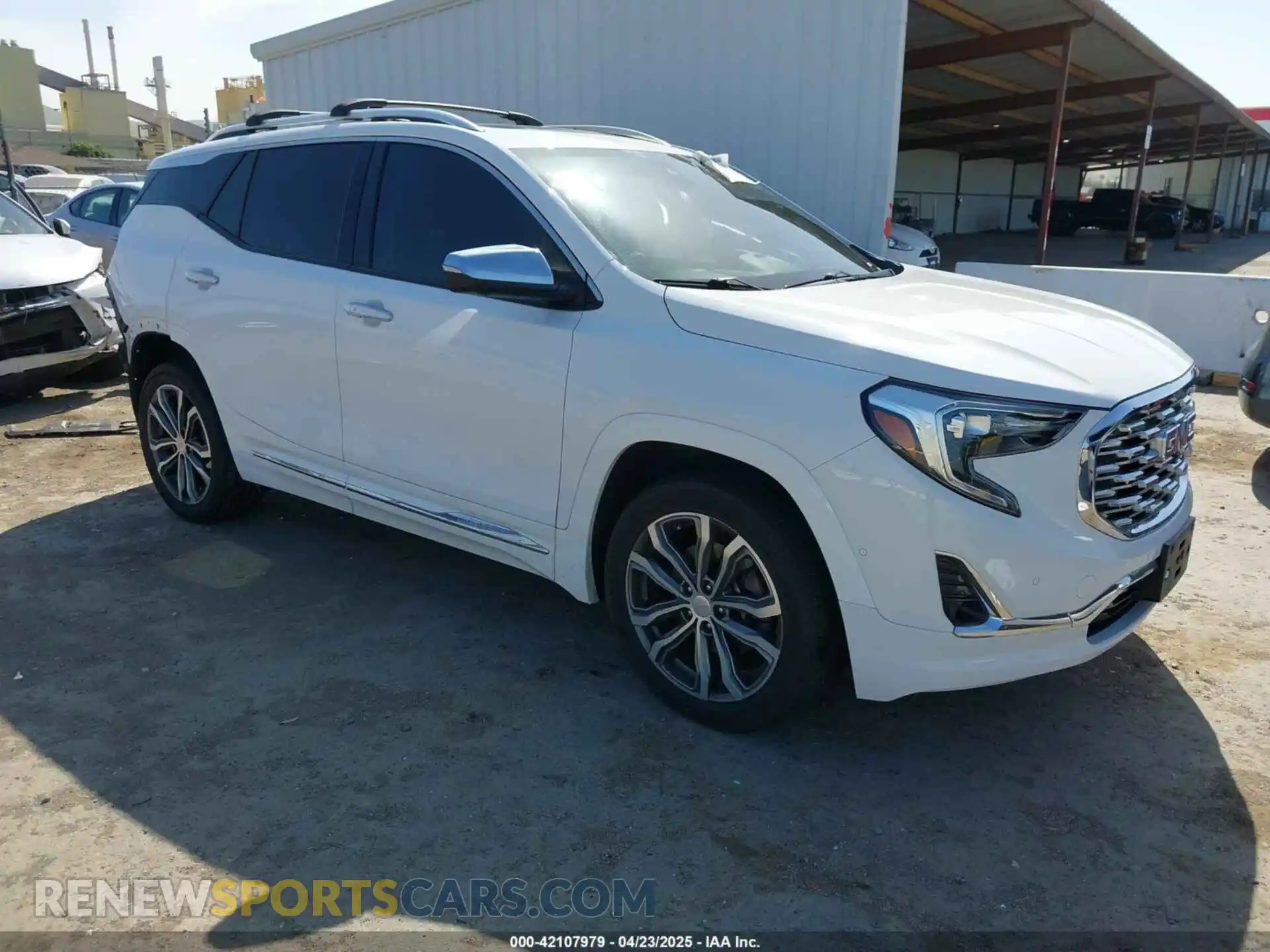 1 Photograph of a damaged car 3GKALXEX5LL142138 GMC TERRAIN 2020