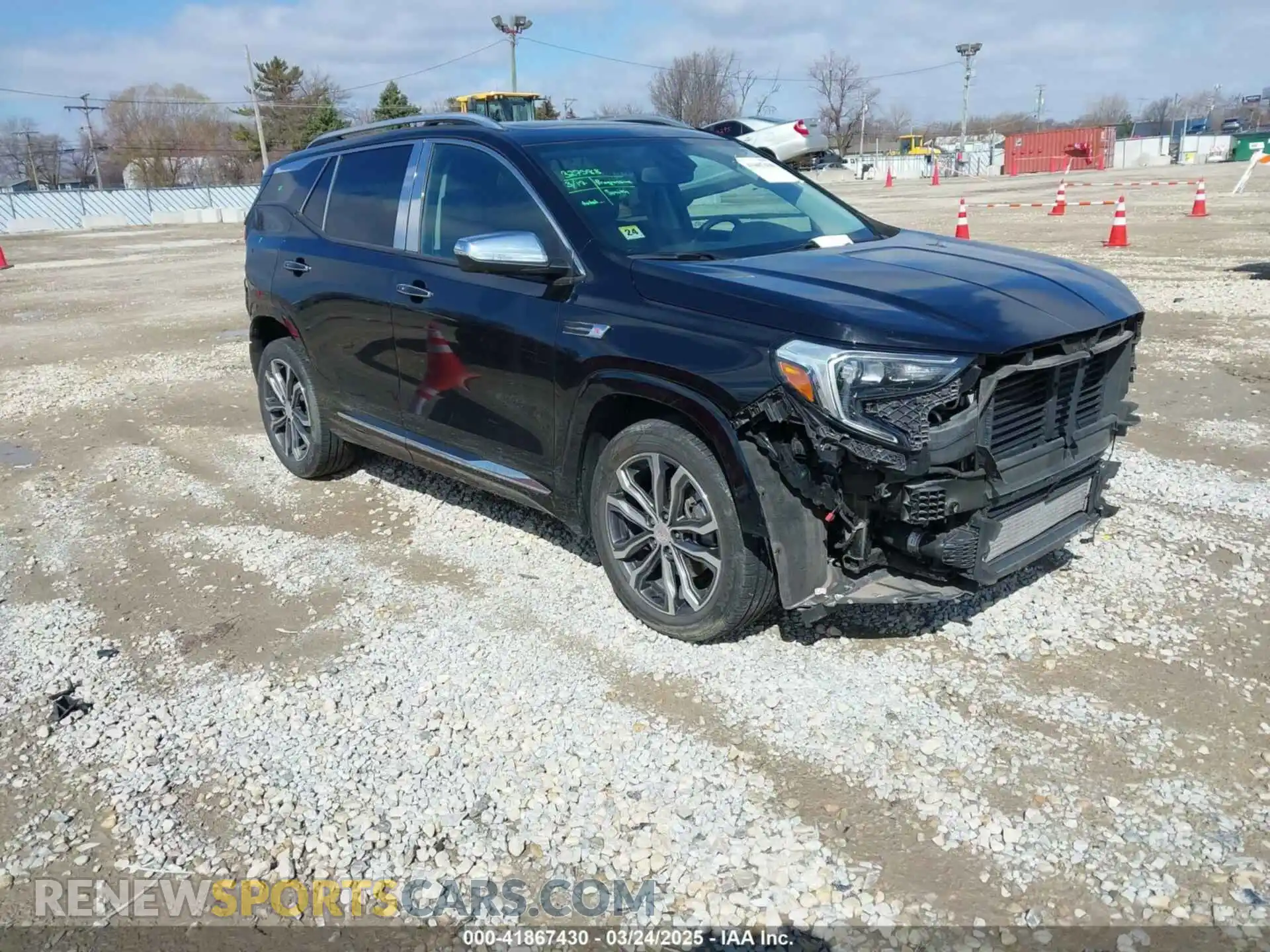 1 Photograph of a damaged car 3GKALXEX6LL159014 GMC TERRAIN 2020
