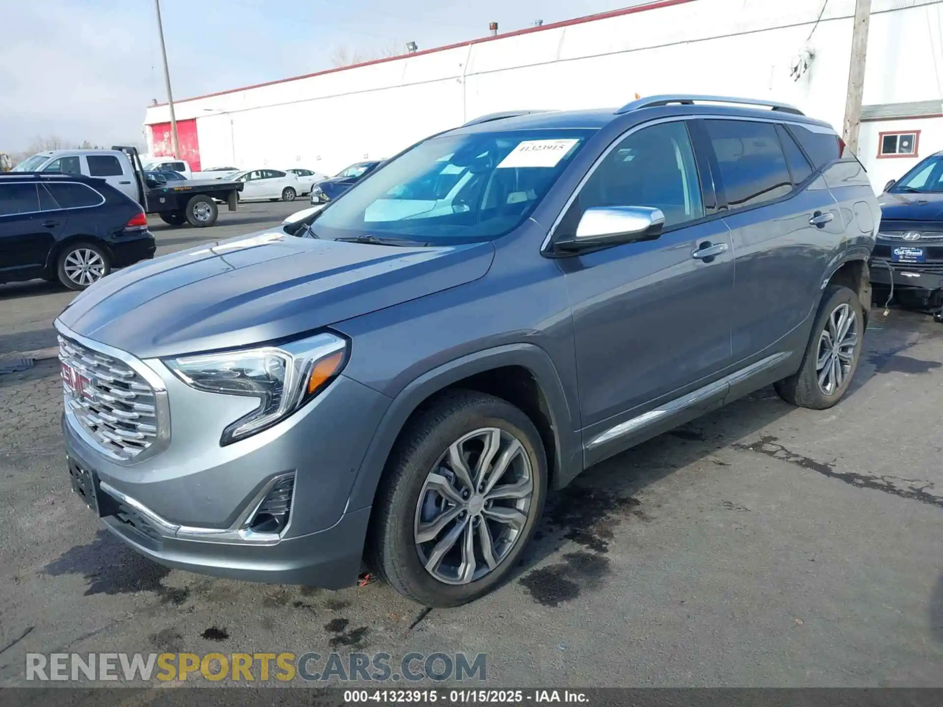 2 Photograph of a damaged car 3GKALXEX8LL321032 GMC TERRAIN 2020