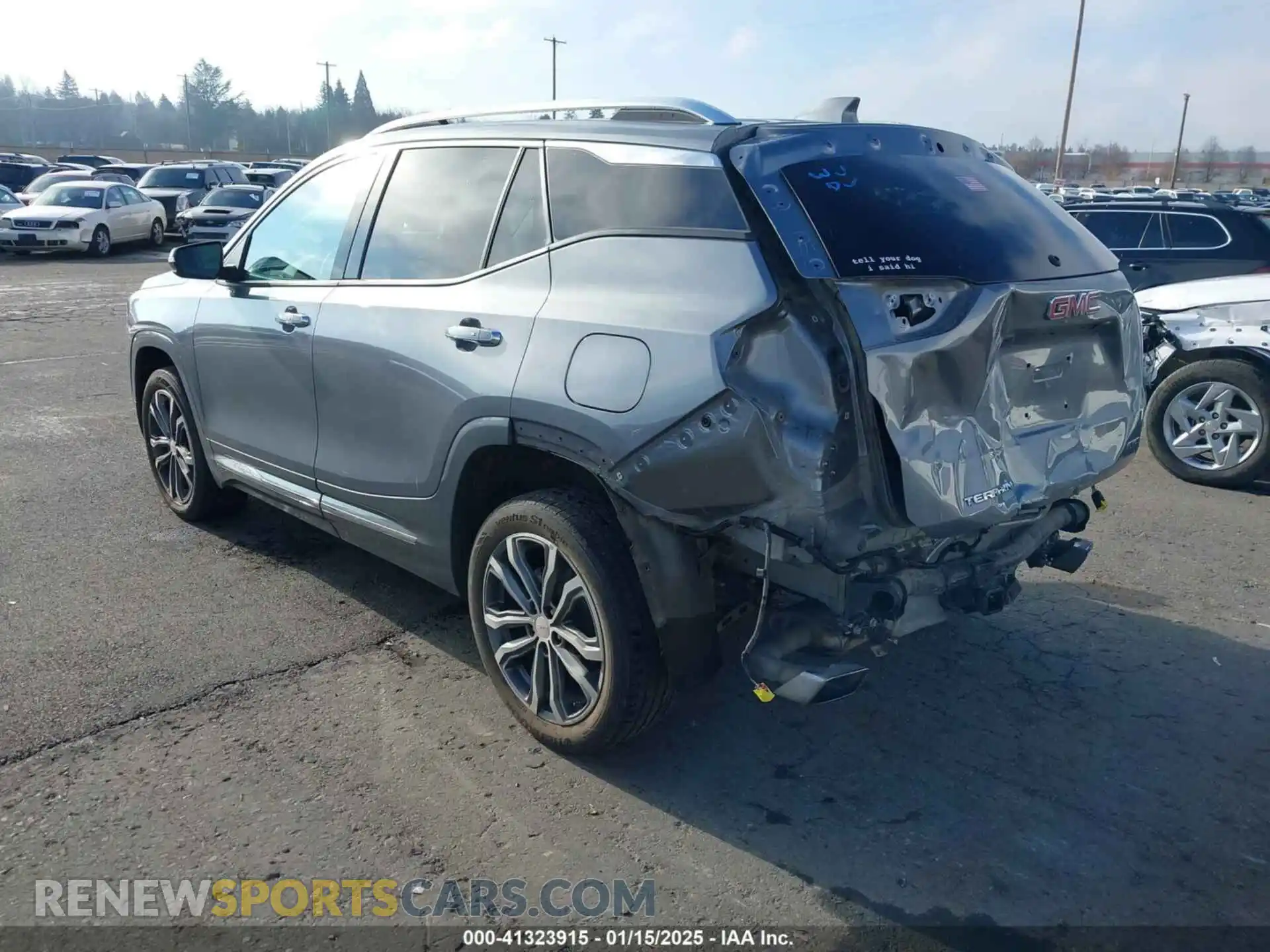 3 Photograph of a damaged car 3GKALXEX8LL321032 GMC TERRAIN 2020