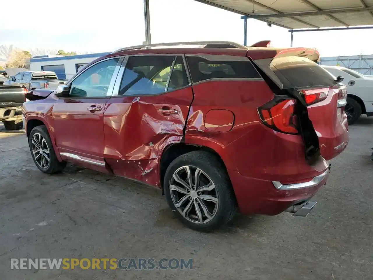 2 Photograph of a damaged car 3GKALXEX9LL190788 GMC TERRAIN 2020