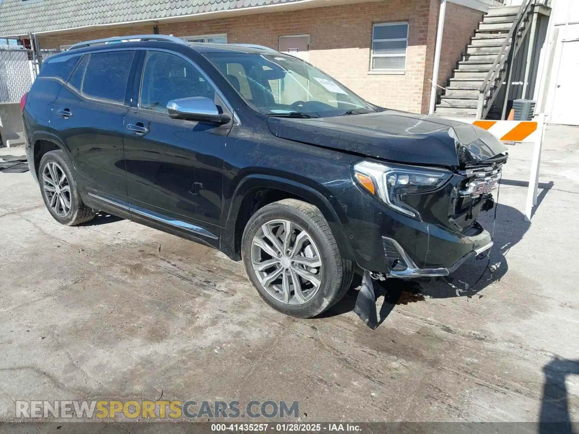 1 Photograph of a damaged car 3GKALXEXXLL142250 GMC TERRAIN 2020