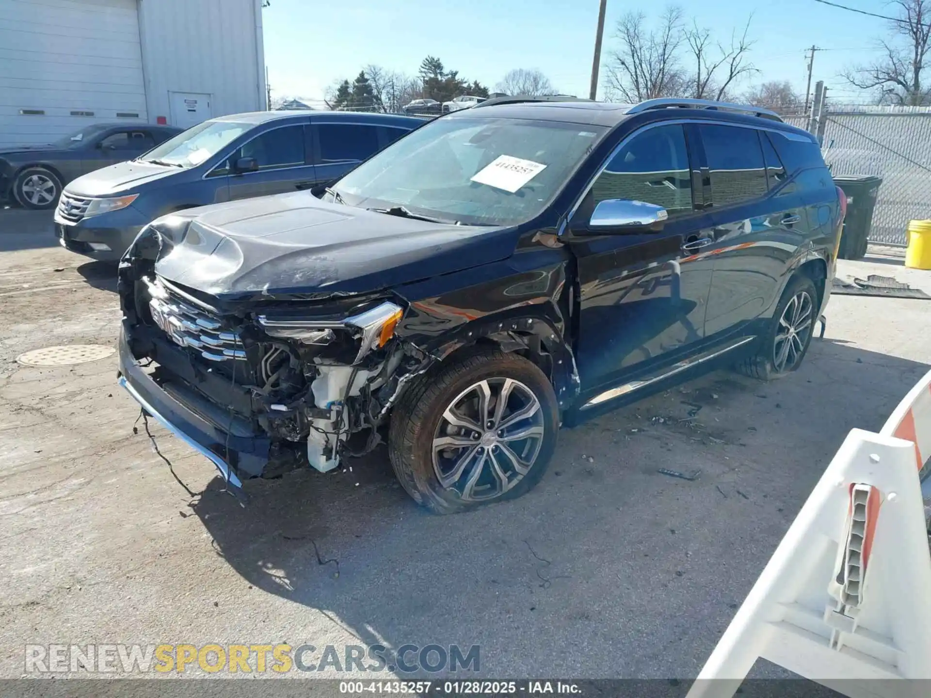 2 Photograph of a damaged car 3GKALXEXXLL142250 GMC TERRAIN 2020