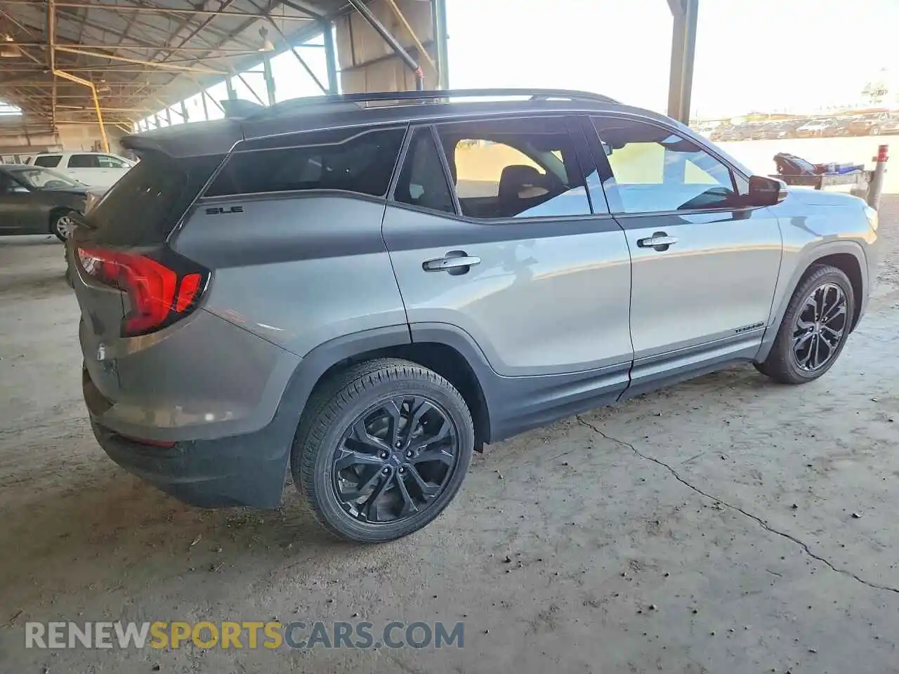 3 fotografías del automóvil dañado 3GKALMEV0ML319502 GMC TERRAIN 2021