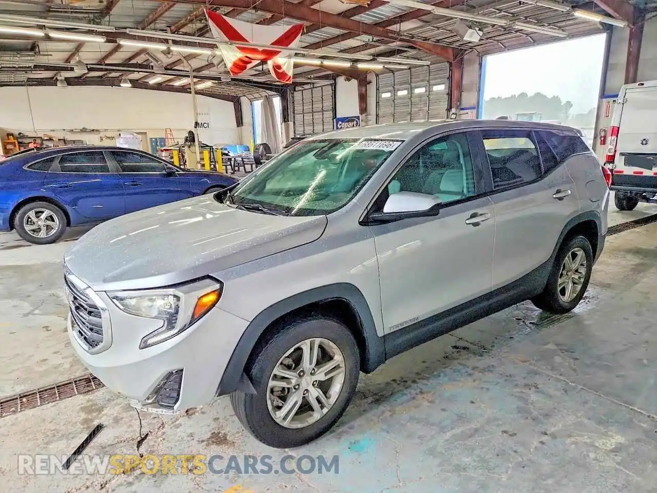 1 Photograph of a damaged car 3GKALMEV0ML320875 GMC TERRAIN 2021