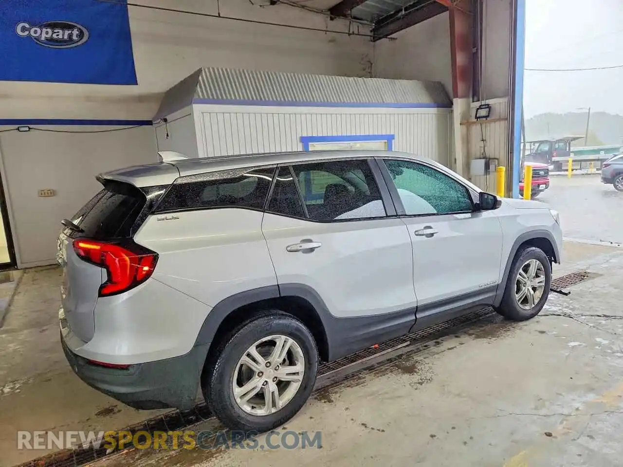 3 Photograph of a damaged car 3GKALMEV0ML320875 GMC TERRAIN 2021