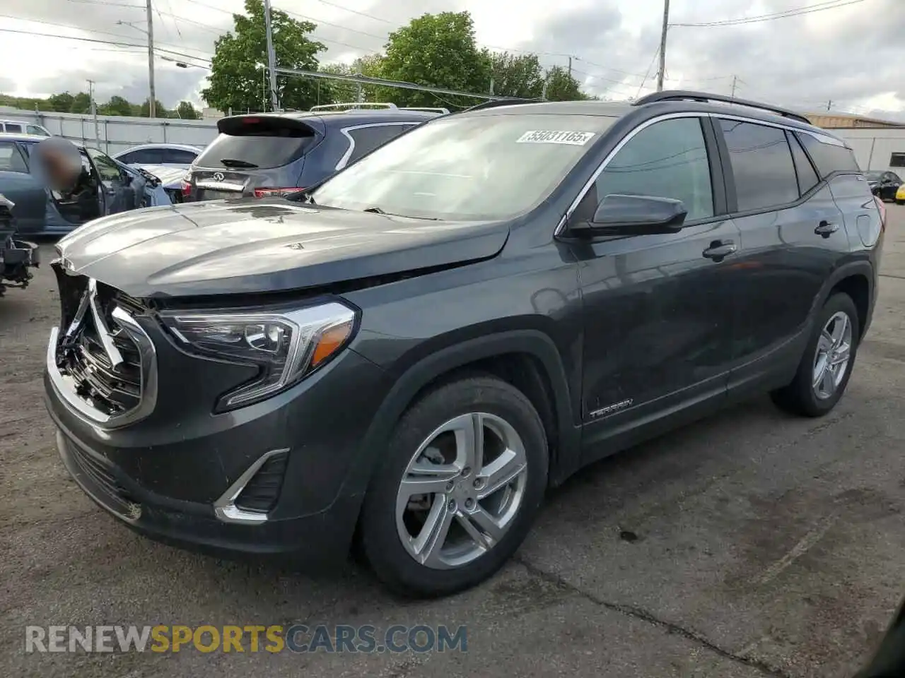 1 Photograph of a damaged car 3GKALMEV0ML323503 GMC TERRAIN 2021