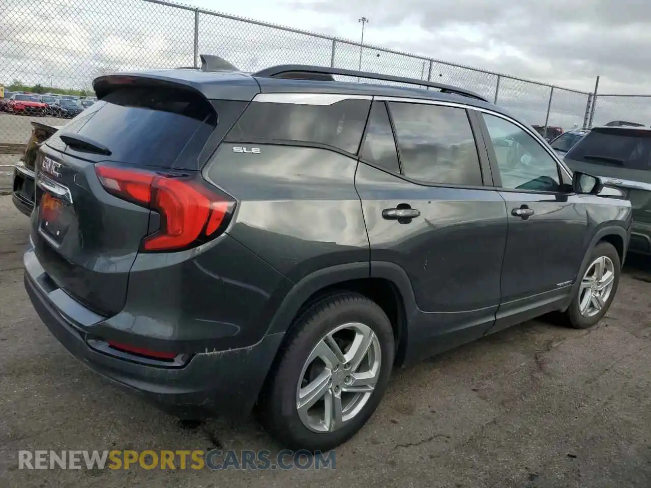 3 Photograph of a damaged car 3GKALMEV0ML323503 GMC TERRAIN 2021