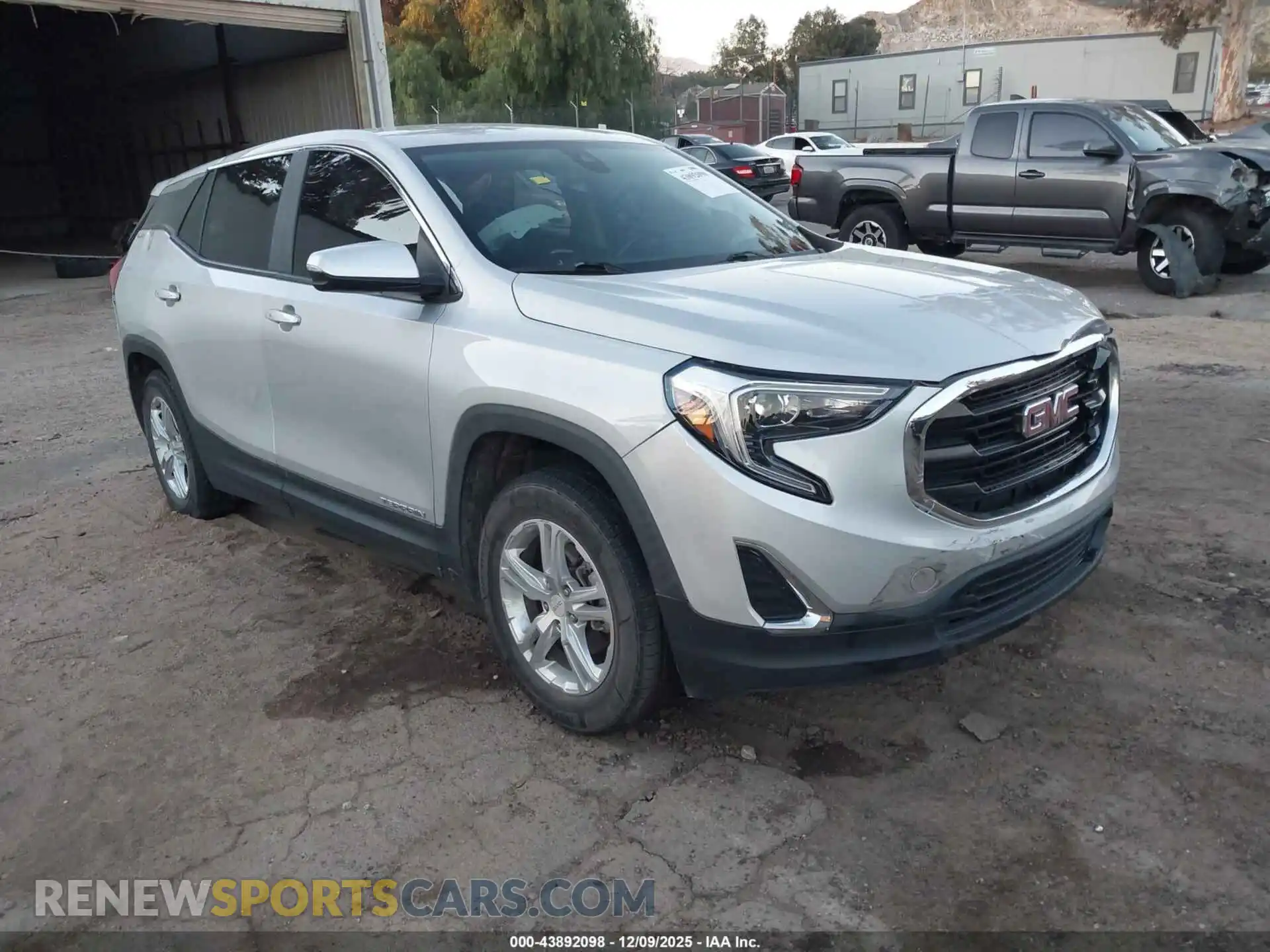 1 Photograph of a damaged car 3GKALMEV0ML342665 GMC TERRAIN 2021