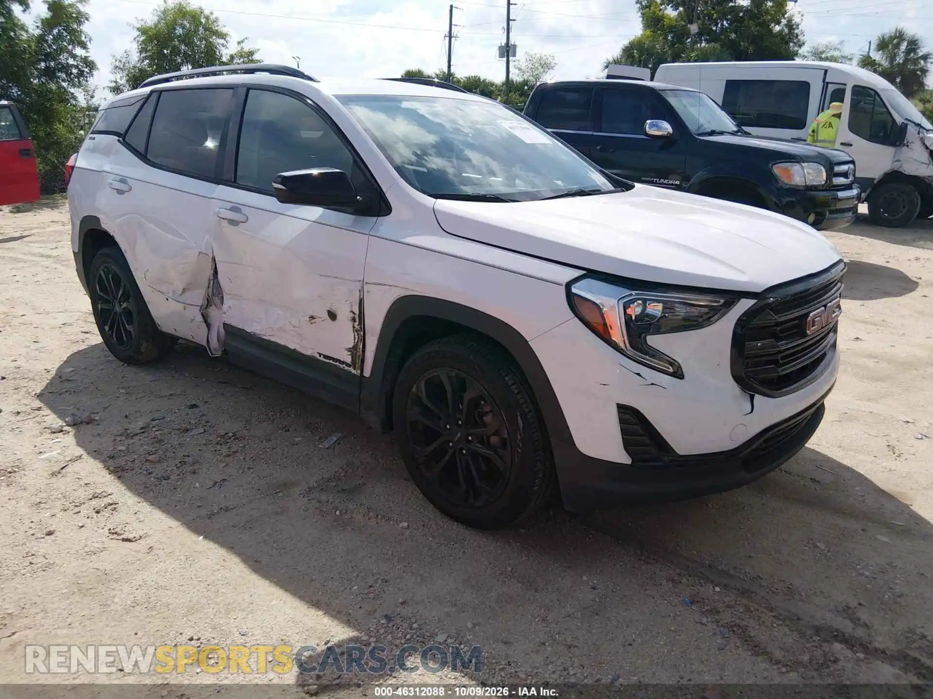 1 Photograph of a damaged car 3GKALMEV0ML354184 GMC TERRAIN 2021