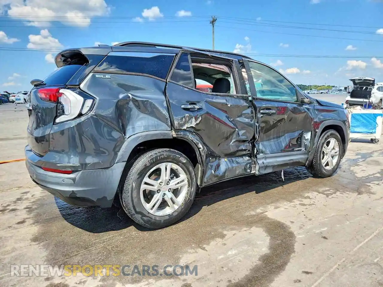 3 Photograph of a damaged car 3GKALMEV0ML358400 GMC TERRAIN 2021