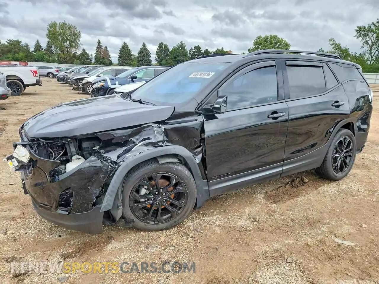 1 Фотография поврежденного автомобиля 3GKALMEV0ML364178 GMC TERRAIN 2021
