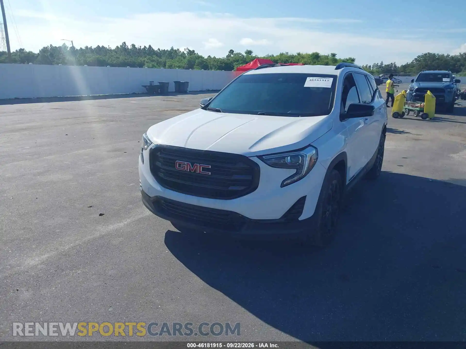2 fotografías del automóvil dañado 3GKALMEV0ML370000 GMC TERRAIN 2021