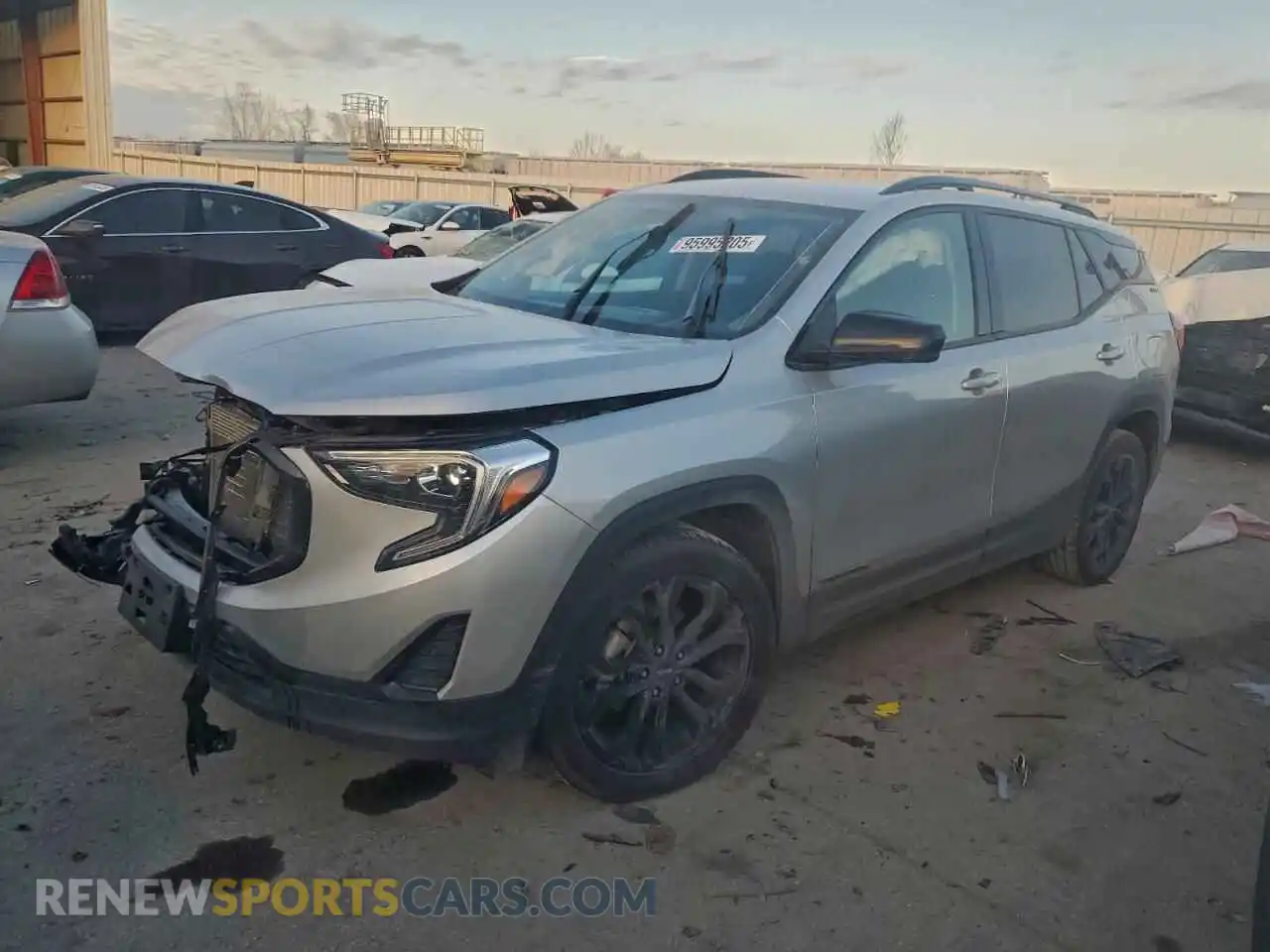 1 Photograph of a damaged car 3GKALMEV0ML377061 GMC TERRAIN 2021