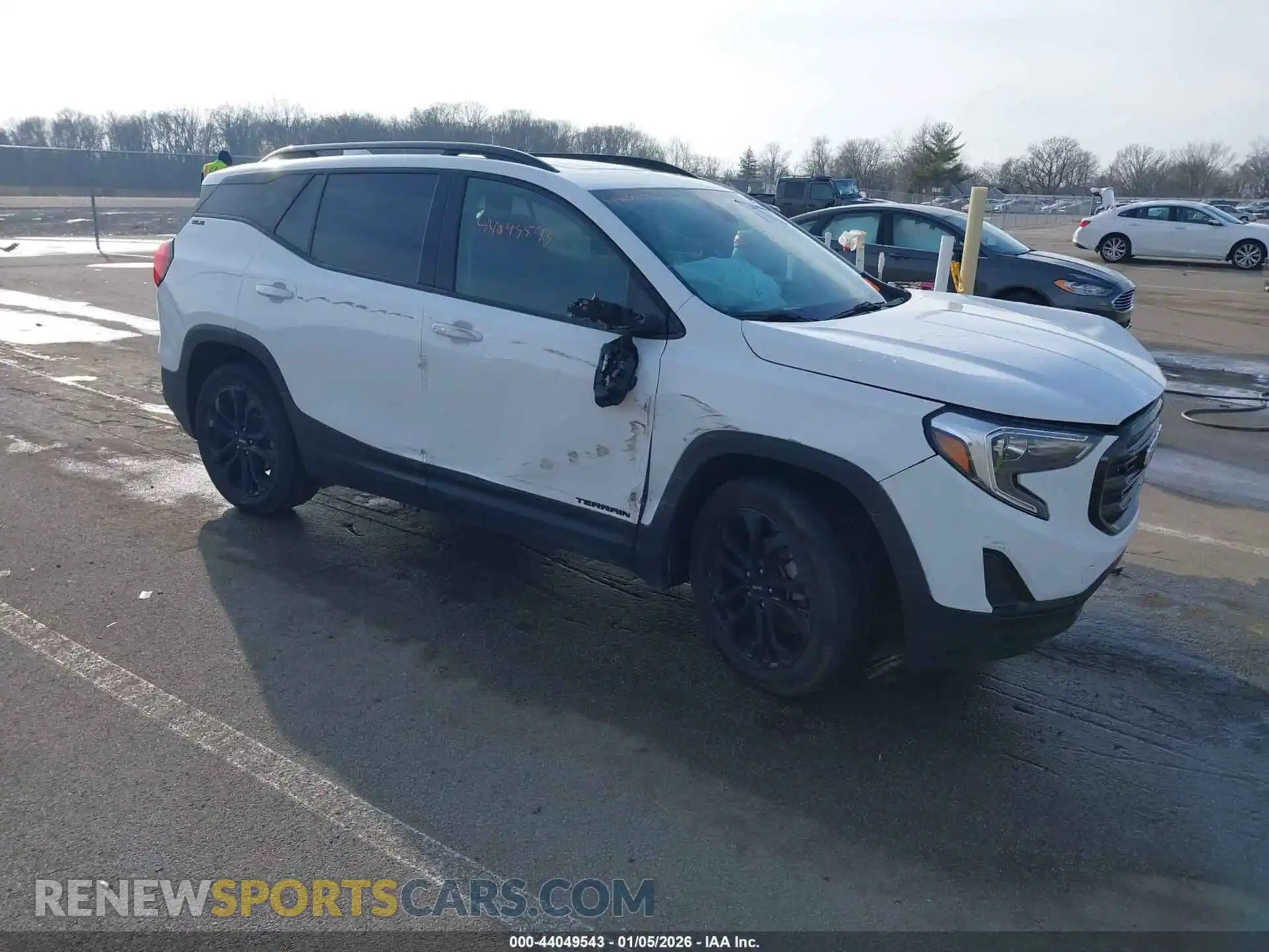 1 Photograph of a damaged car 3GKALMEV0ML387783 GMC TERRAIN 2021
