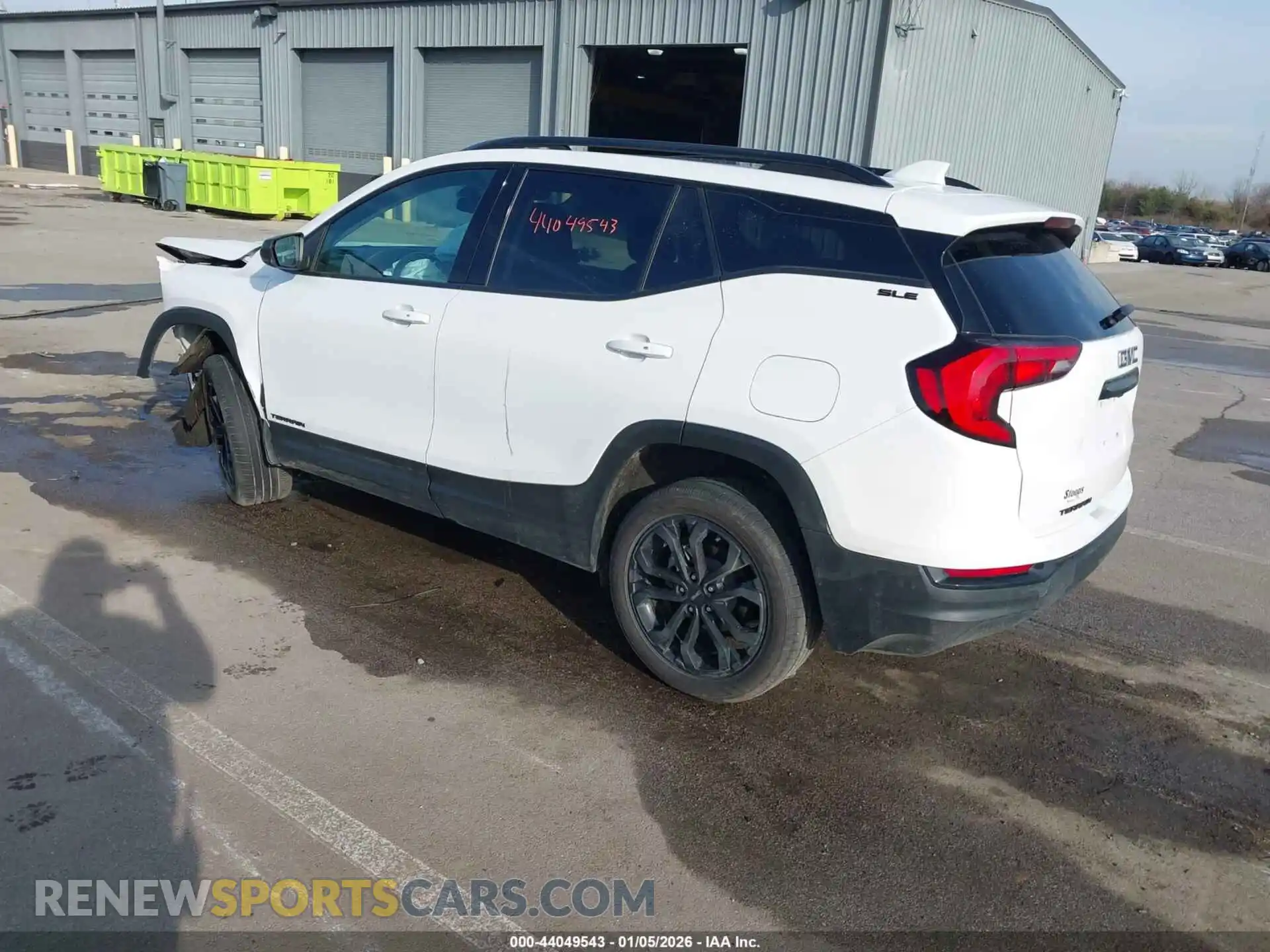 3 Photograph of a damaged car 3GKALMEV0ML387783 GMC TERRAIN 2021