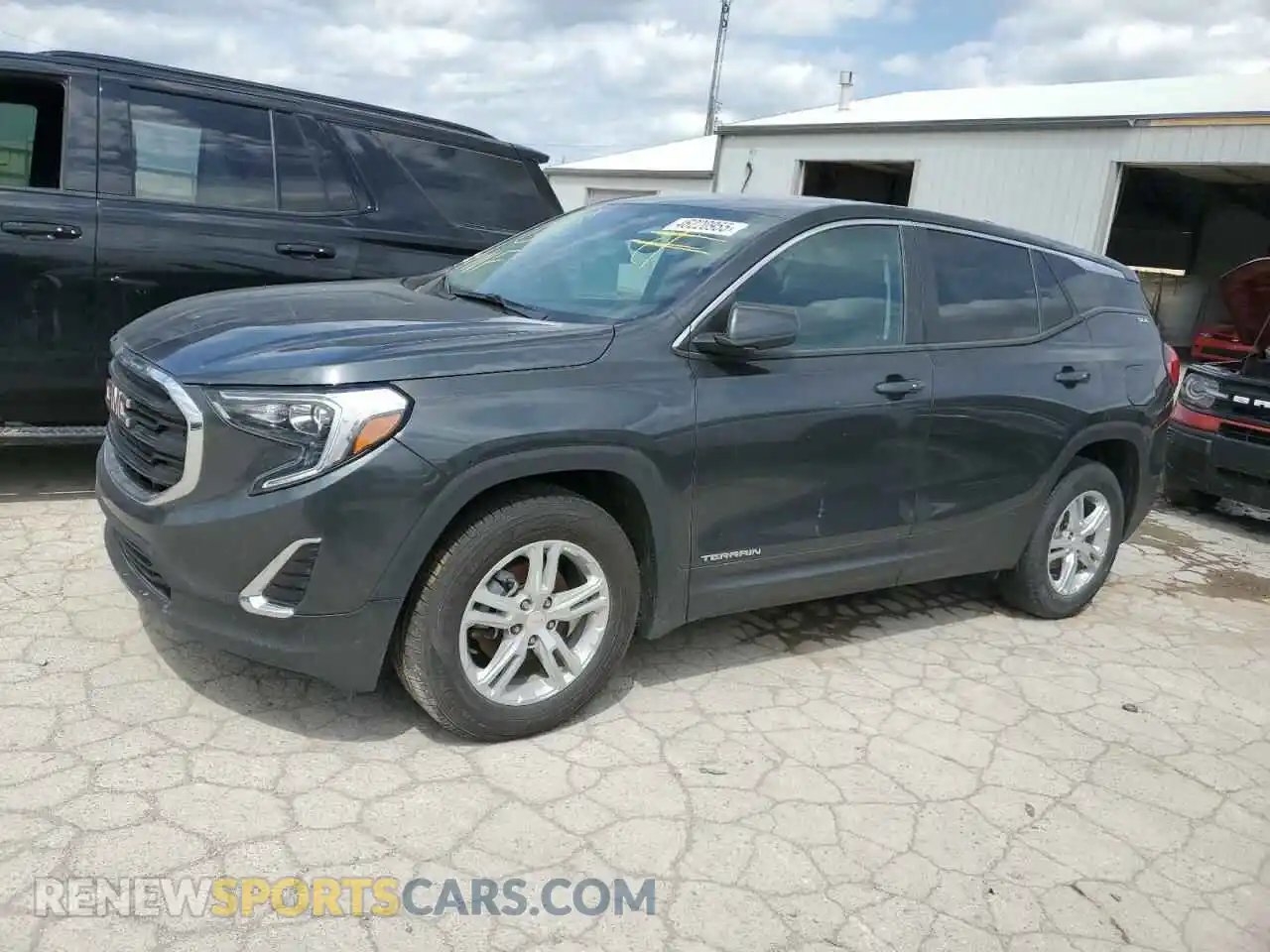 1 Photograph of a damaged car 3GKALMEV0ML388559 GMC TERRAIN 2021