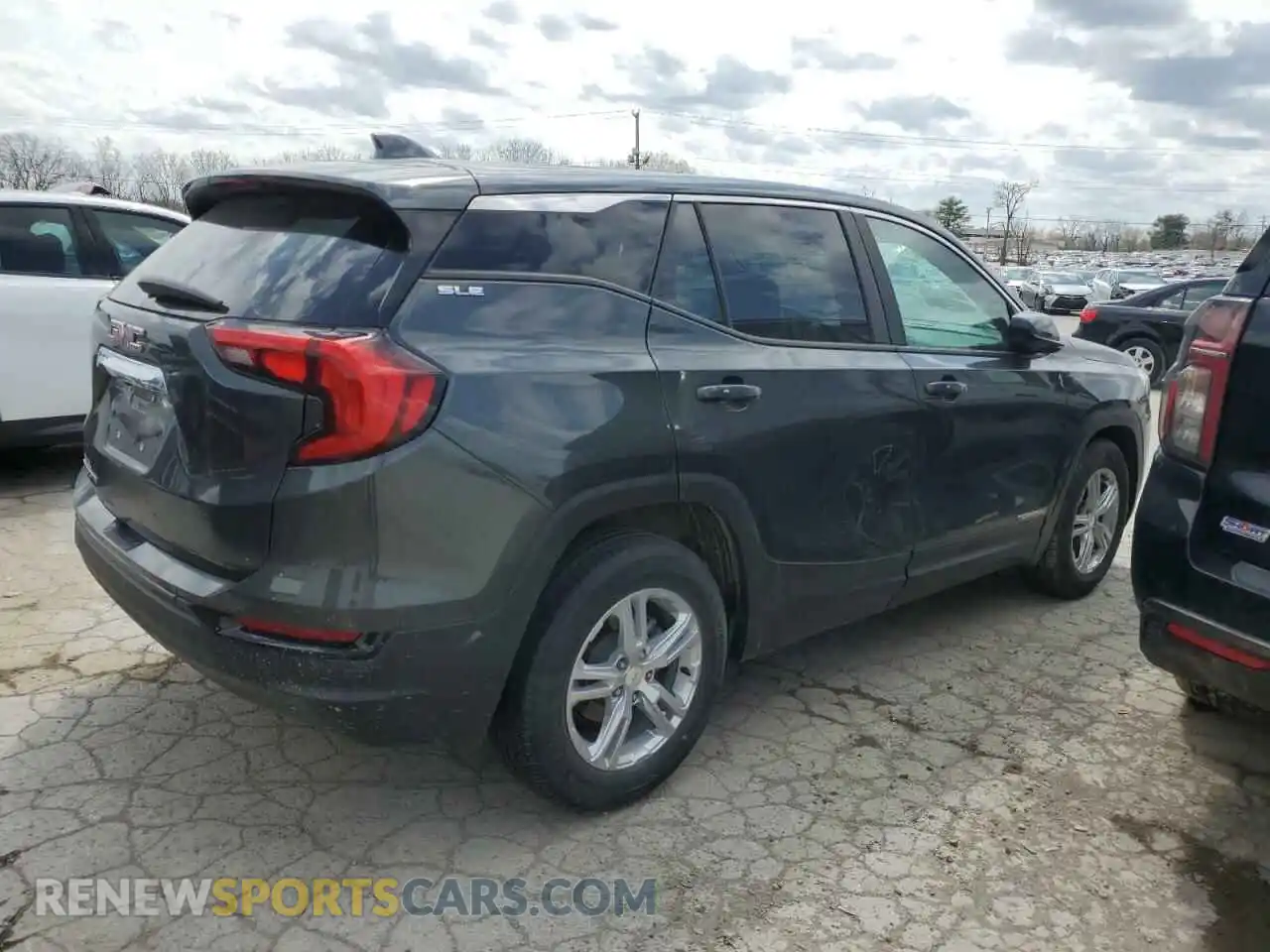 3 Photograph of a damaged car 3GKALMEV0ML388559 GMC TERRAIN 2021