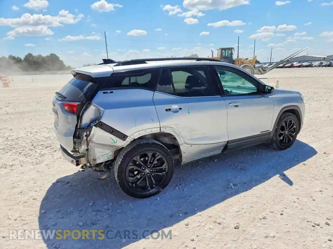 3 Photograph of a damaged car 3GKALMEV1ML338298 GMC TERRAIN 2021