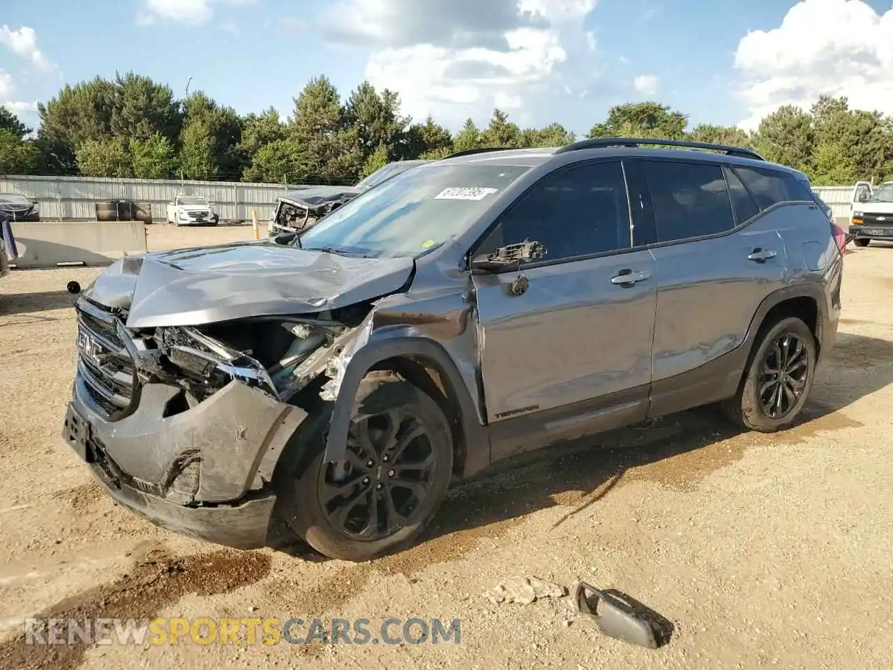 1 Photograph of a damaged car 3GKALMEV2ML321560 GMC TERRAIN 2021