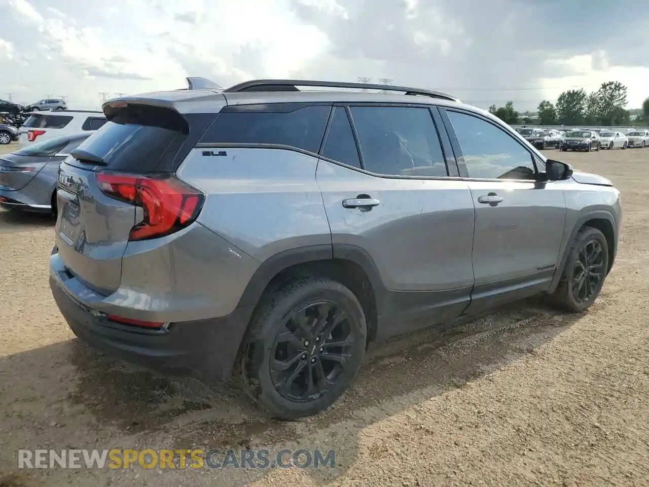 3 Photograph of a damaged car 3GKALMEV2ML321560 GMC TERRAIN 2021