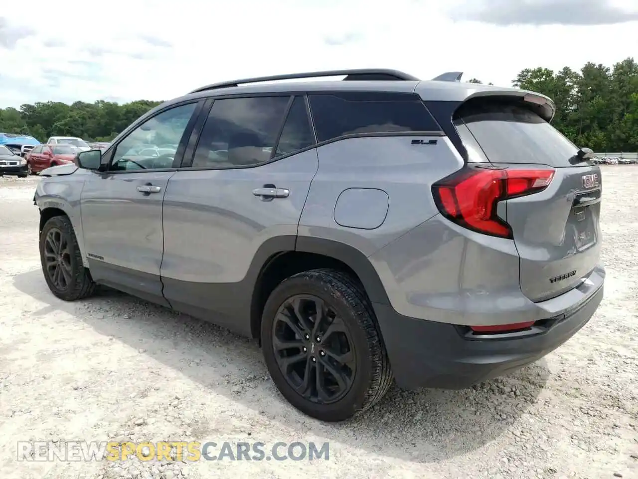 2 Photograph of a damaged car 3GKALMEV2ML382374 GMC TERRAIN 2021