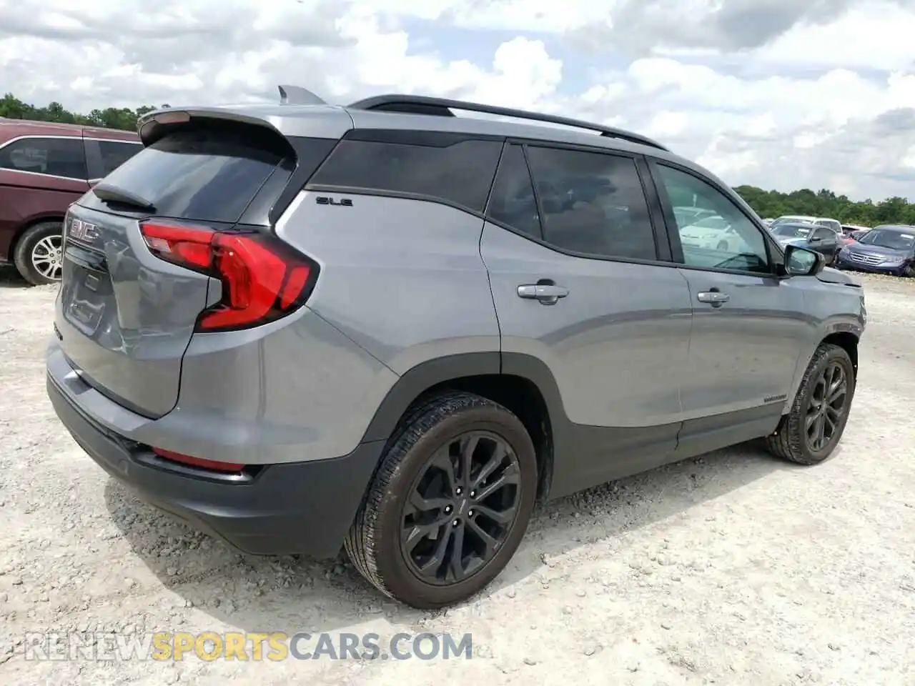 3 Photograph of a damaged car 3GKALMEV2ML382374 GMC TERRAIN 2021