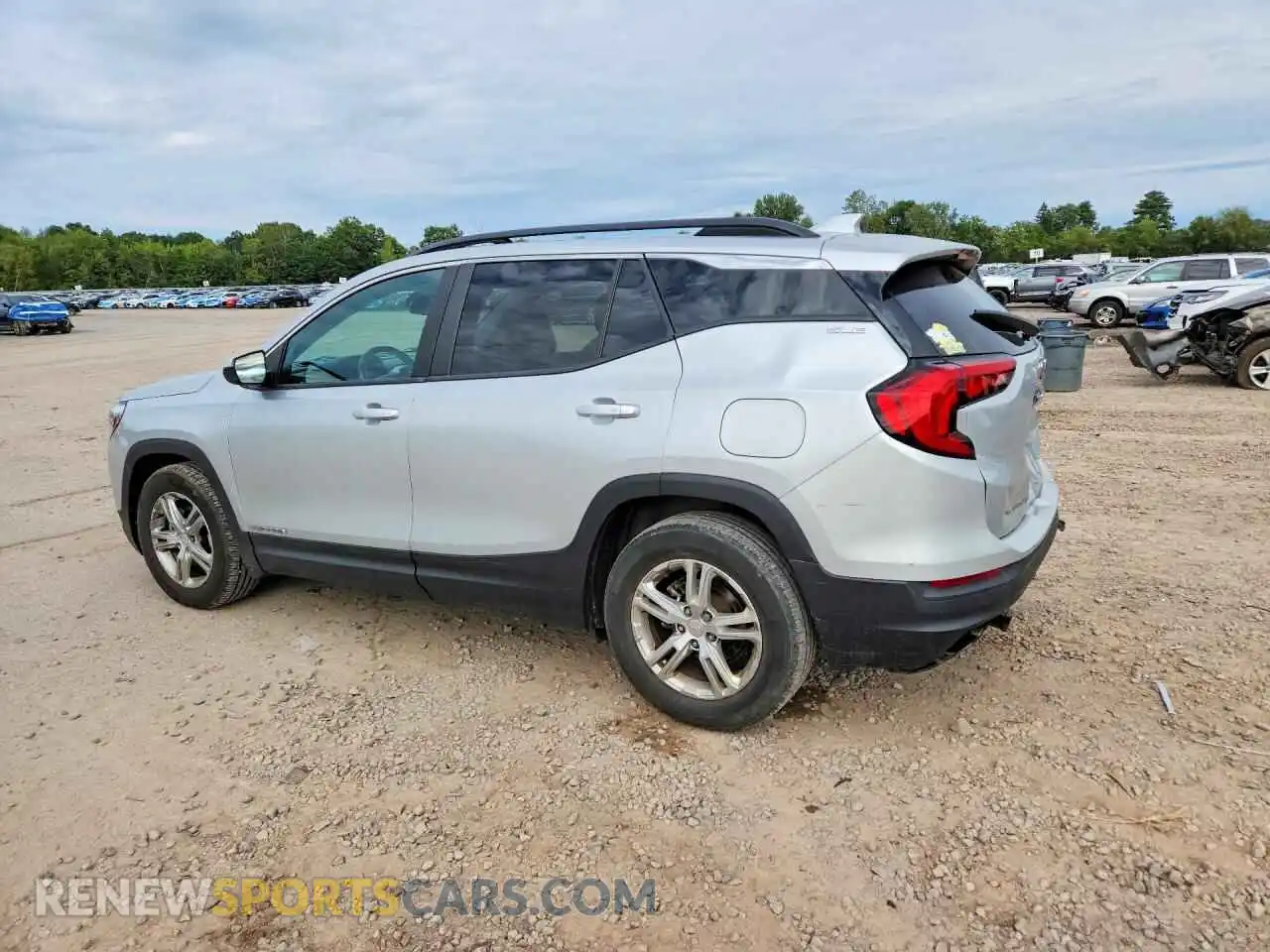 2 fotografías del automóvil dañado 3GKALMEV3ML313466 GMC TERRAIN 2021