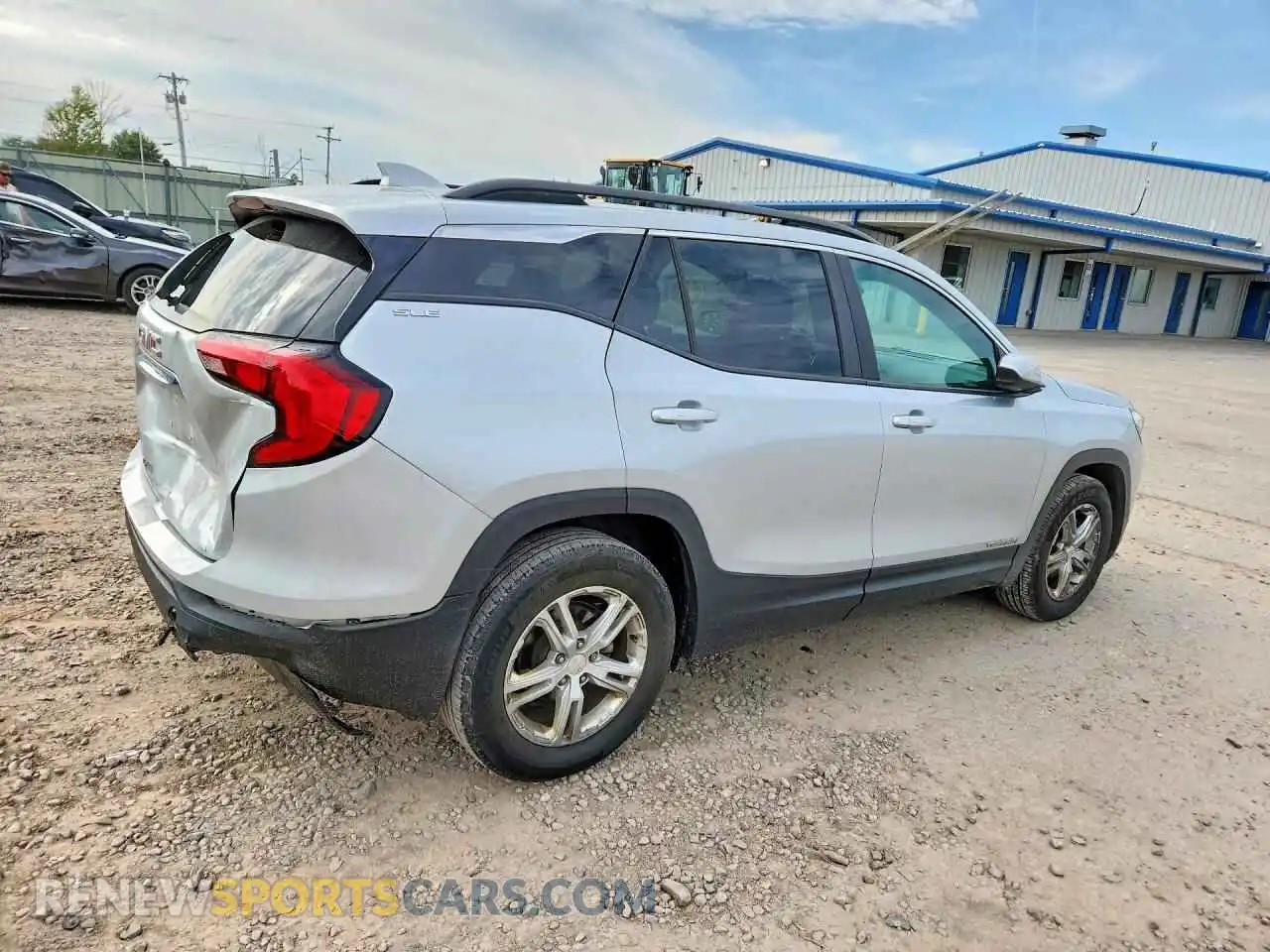 3 fotografías del automóvil dañado 3GKALMEV3ML313466 GMC TERRAIN 2021
