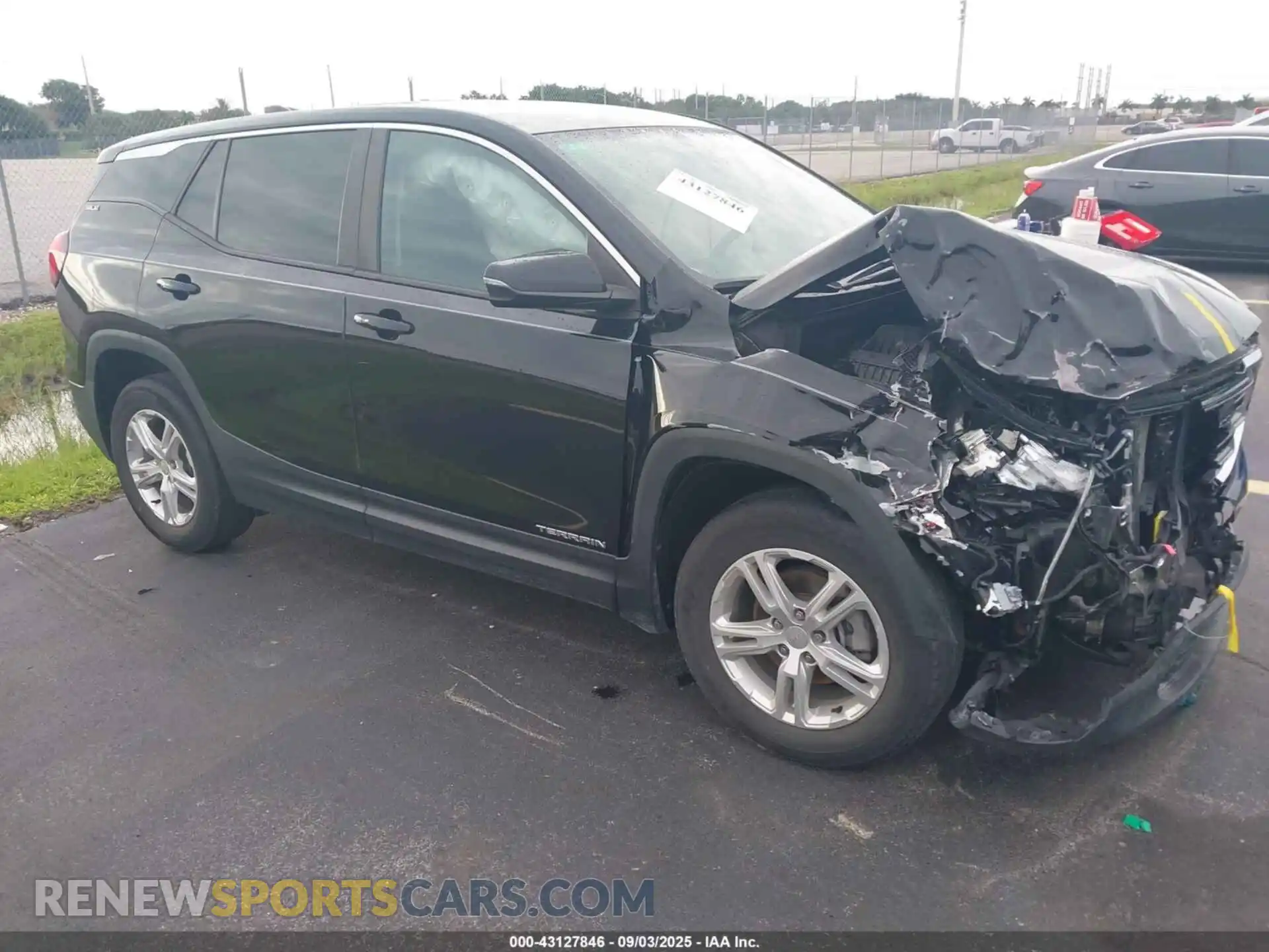 1 Photograph of a damaged car 3GKALMEV3ML337170 GMC TERRAIN 2021