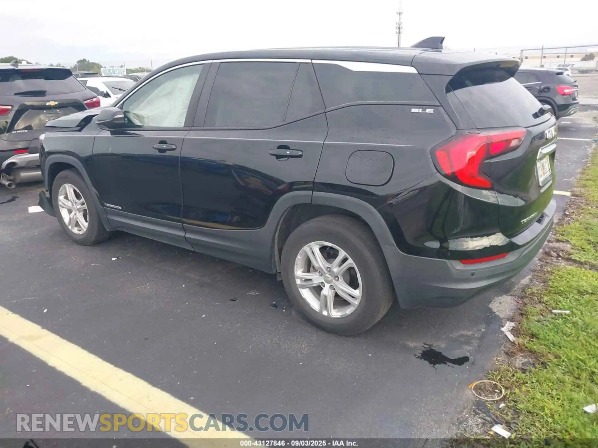 3 Photograph of a damaged car 3GKALMEV3ML337170 GMC TERRAIN 2021