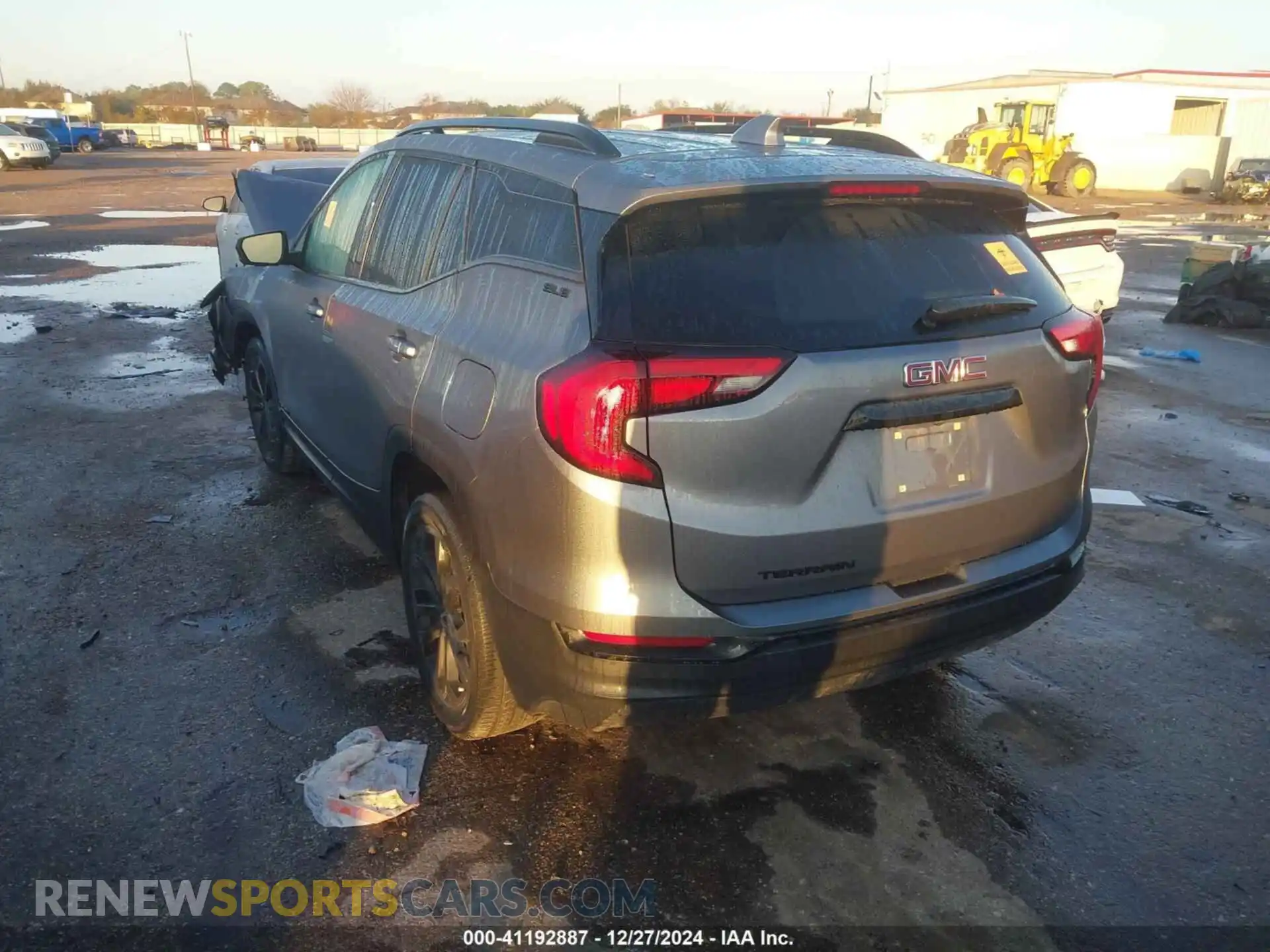 3 Photograph of a damaged car 3GKALMEV3ML343356 GMC TERRAIN 2021
