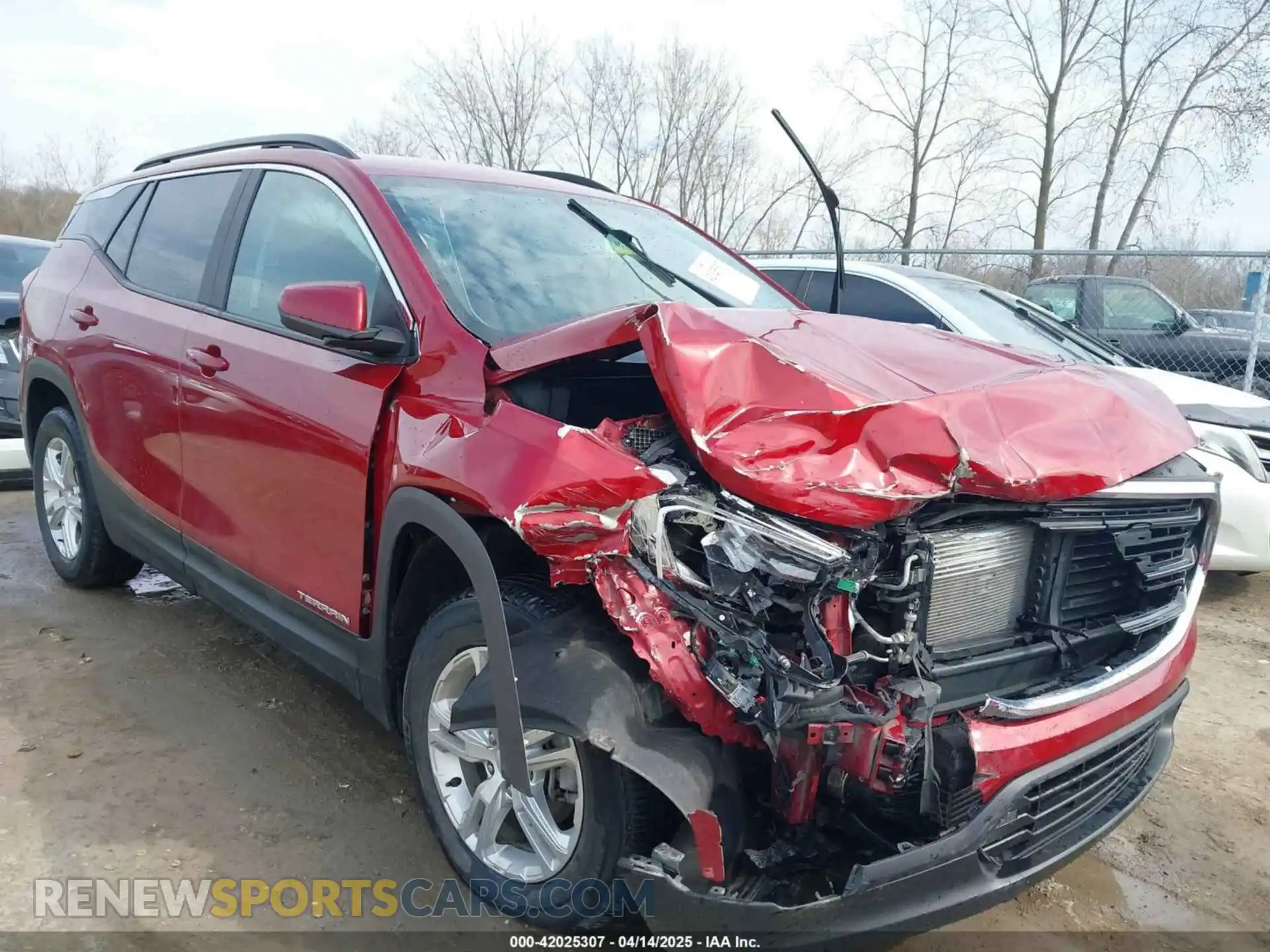 1 Photograph of a damaged car 3GKALMEV3ML344121 GMC TERRAIN 2021
