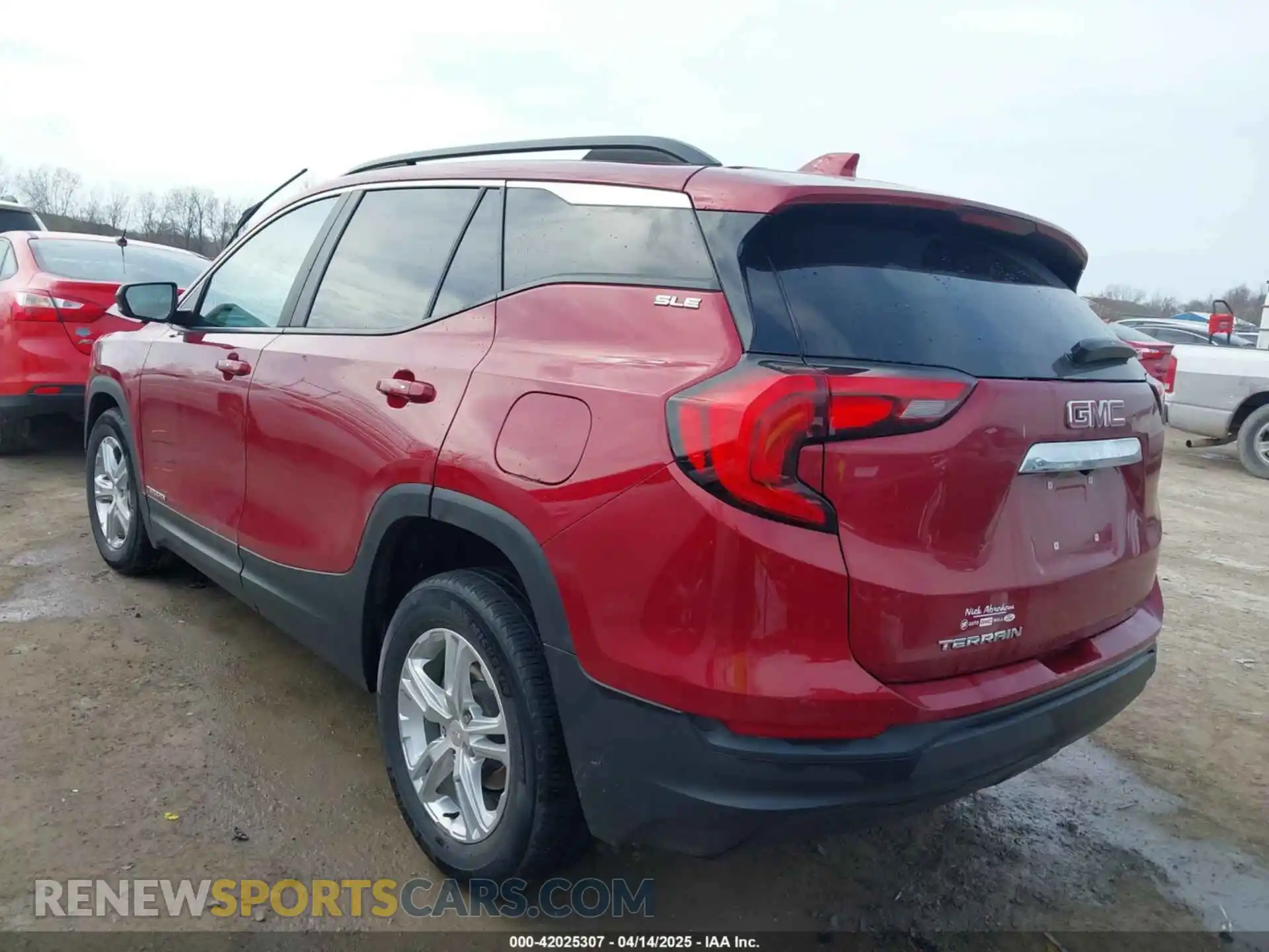 3 Photograph of a damaged car 3GKALMEV3ML344121 GMC TERRAIN 2021